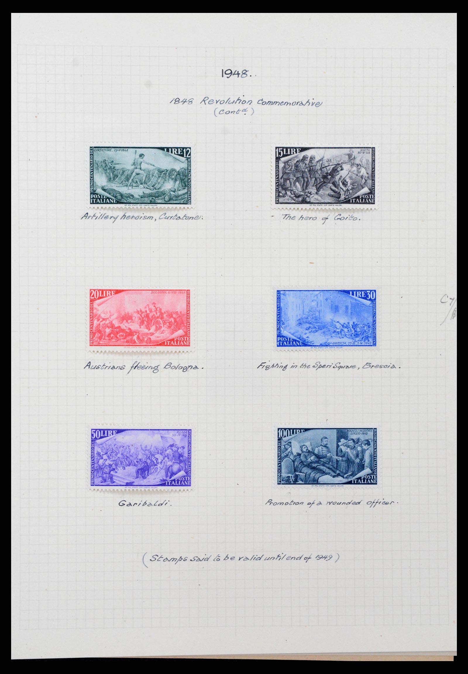 38795 0039 - Stamp collection 38795 Italy supercollection 1851-1947.