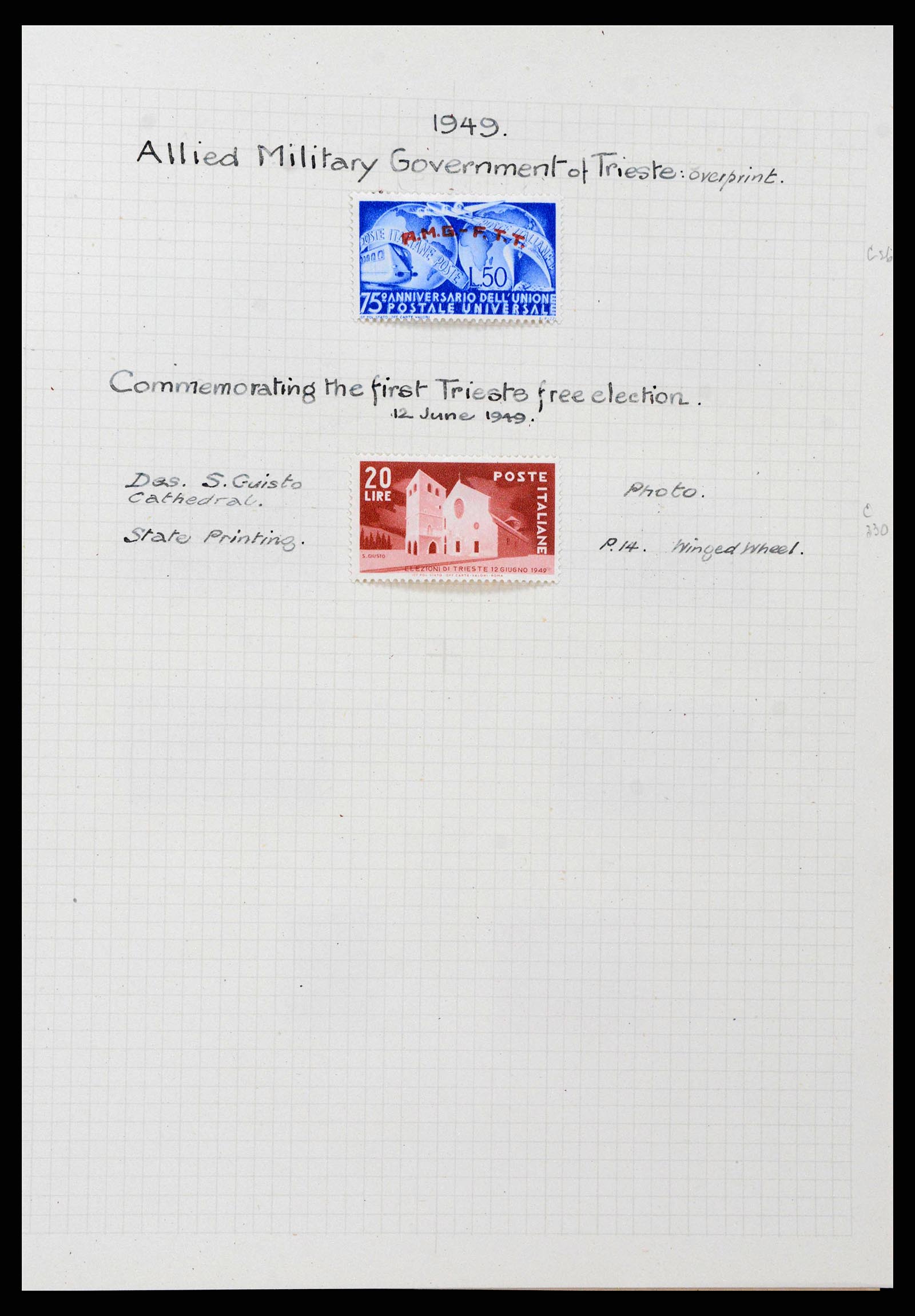 38795 0045 - Stamp collection 38795 Italy supercollection 1851-1947.