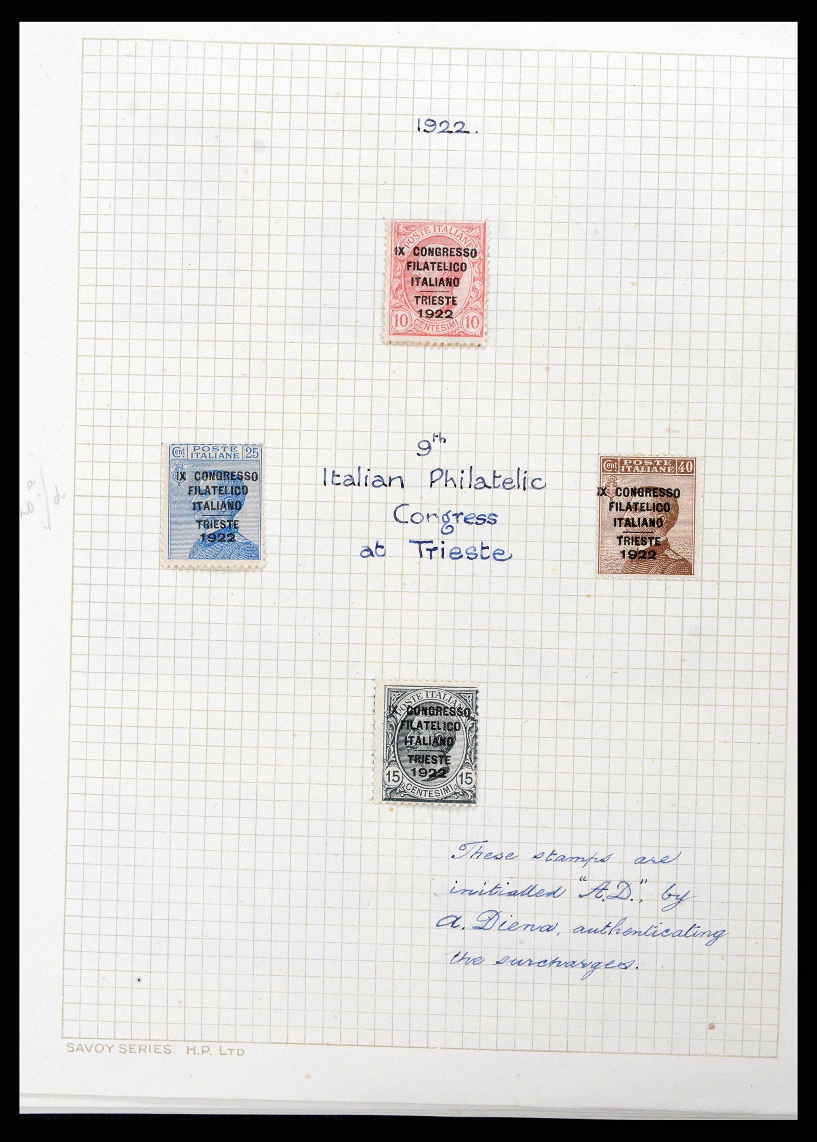 38795 0053 - Postzegelverzameling 38795 Italië supercollectie 1851-1947.