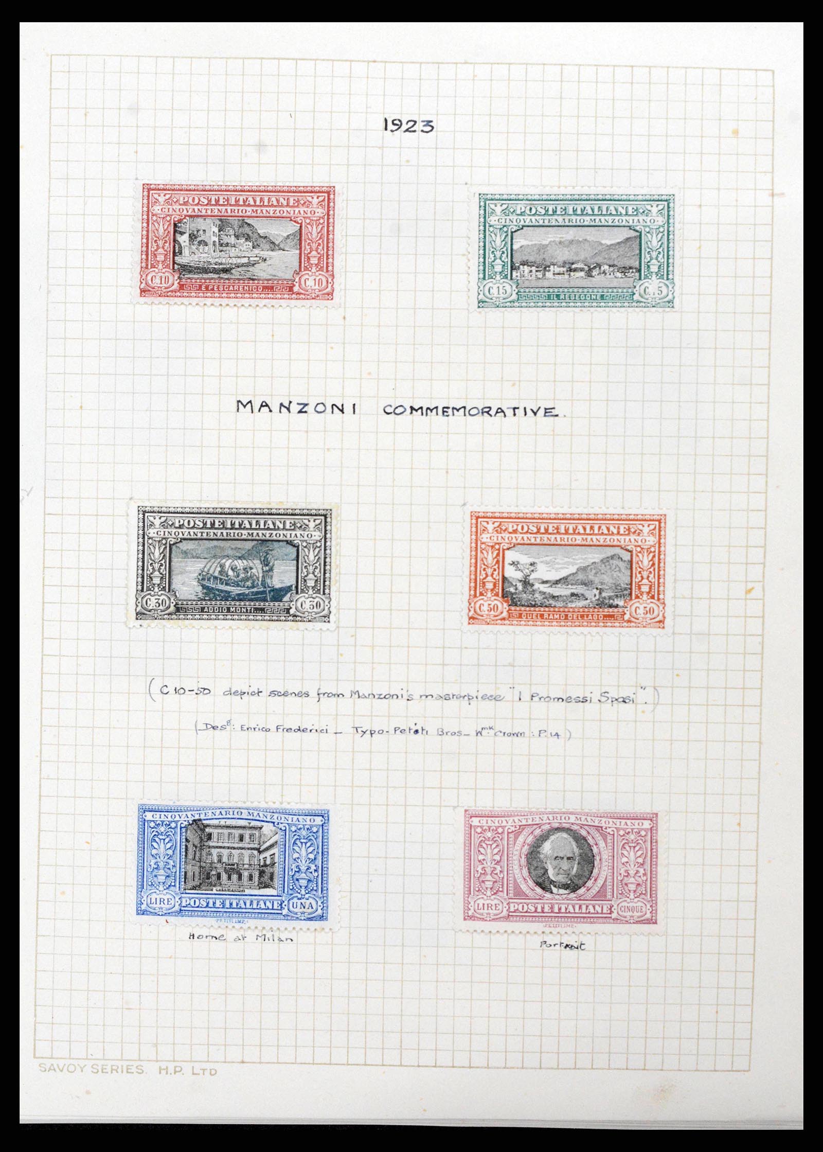 38795 0056 - Postzegelverzameling 38795 Italië supercollectie 1851-1947.
