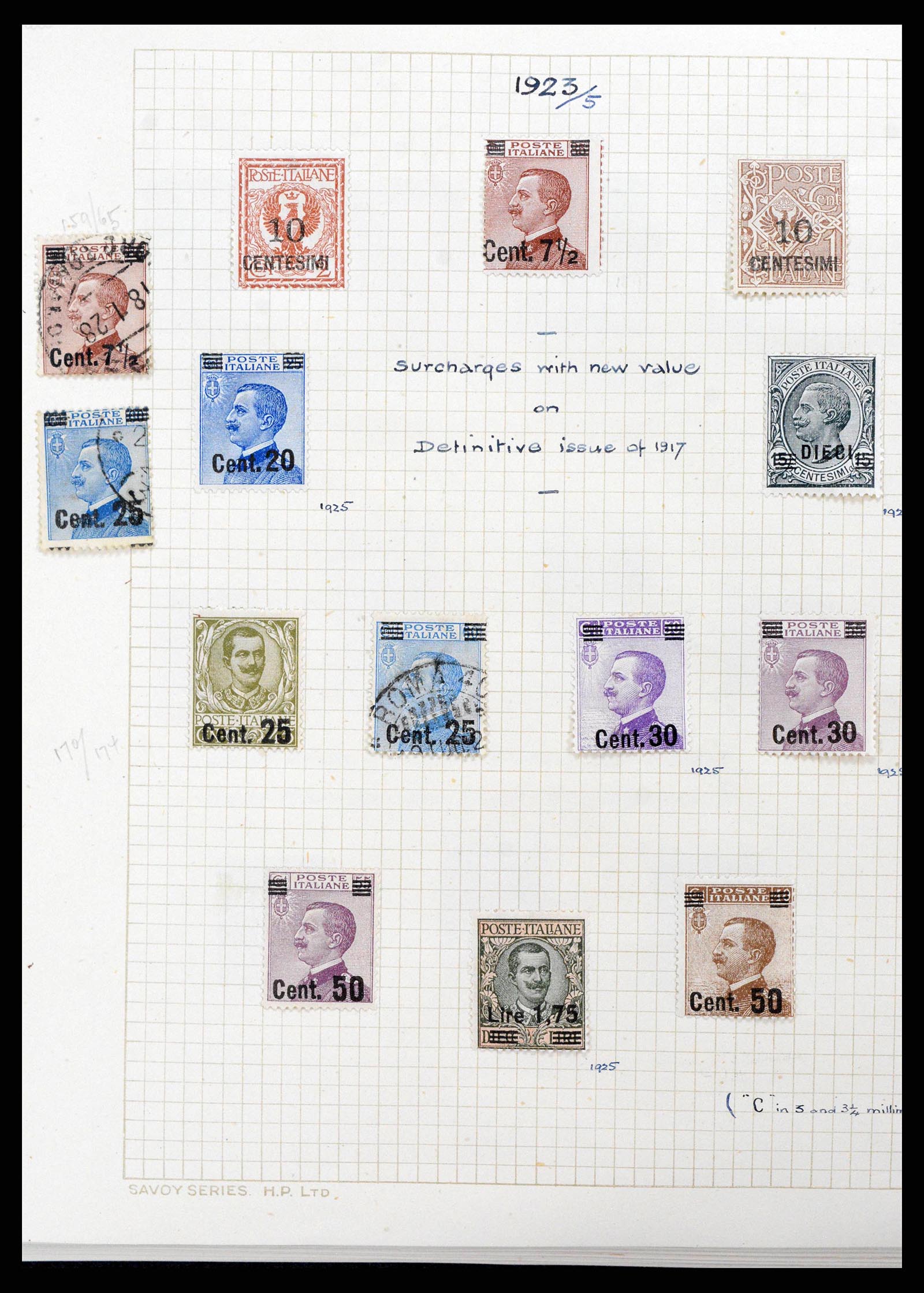 38795 0057 - Stamp collection 38795 Italy supercollection 1851-1947.