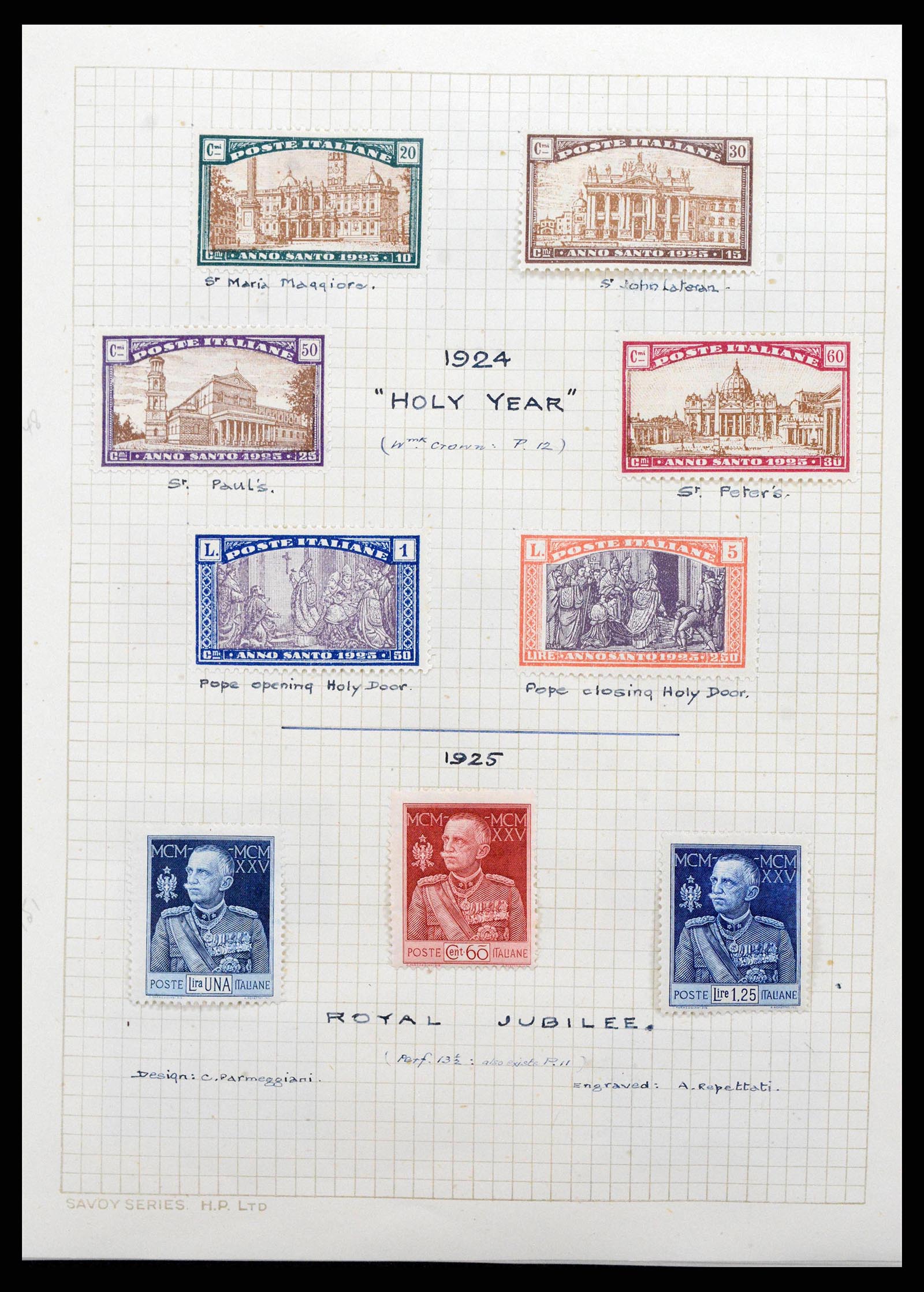 38795 0059 - Stamp collection 38795 Italy supercollection 1851-1947.