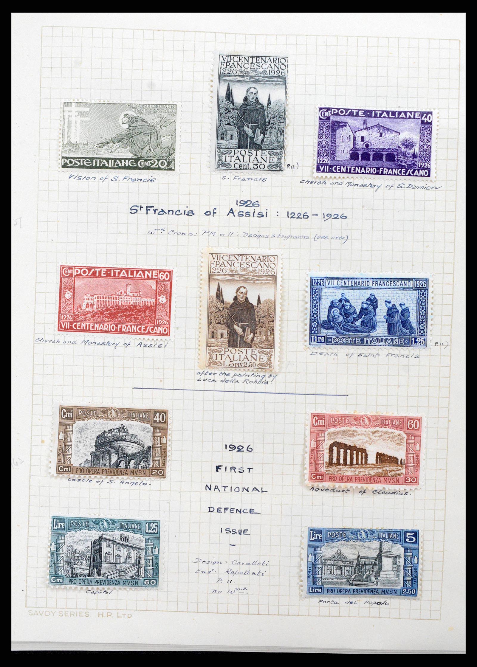 38795 0060 - Stamp collection 38795 Italy supercollection 1851-1947.