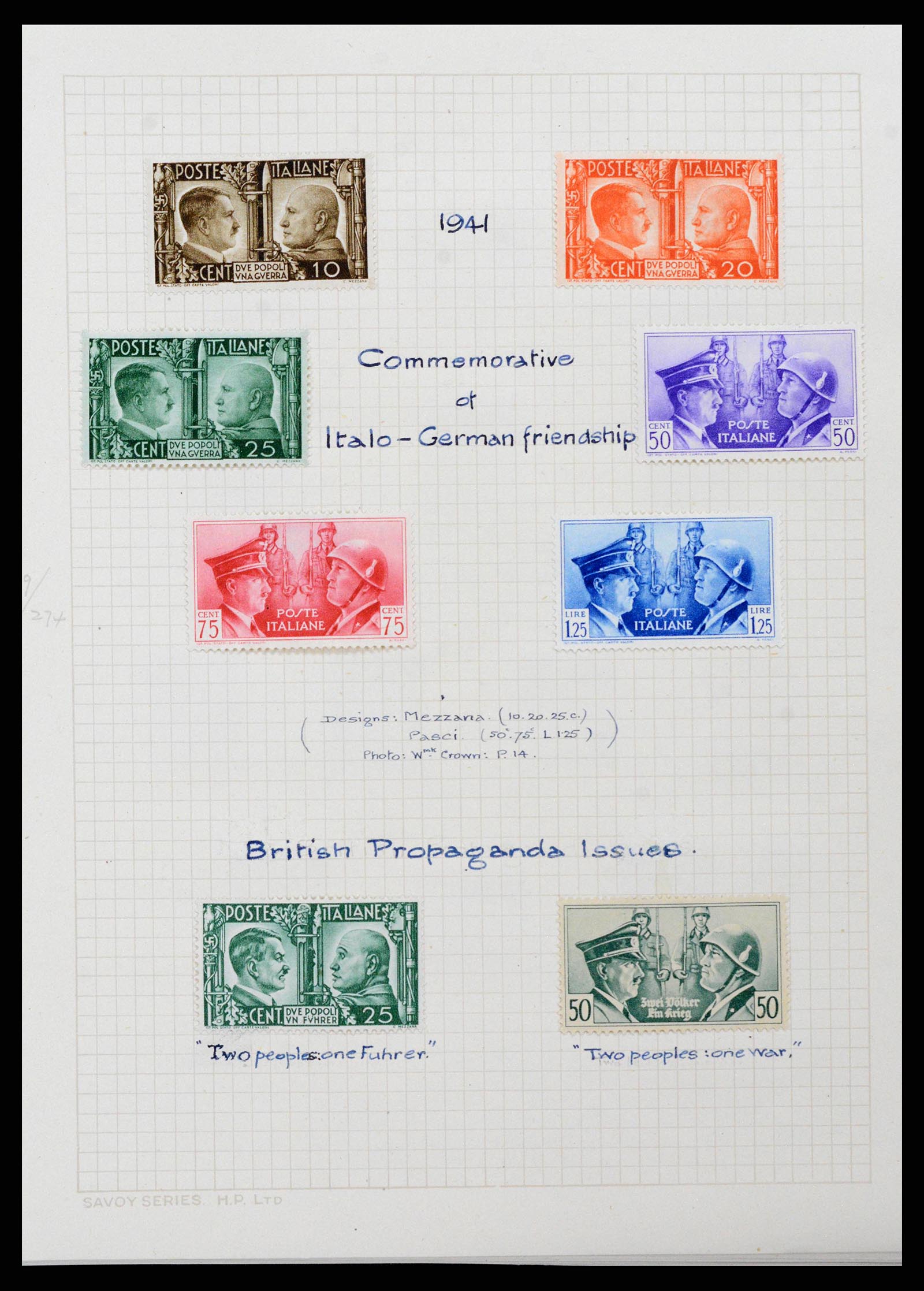 38795 0102 - Stamp collection 38795 Italy supercollection 1851-1947.