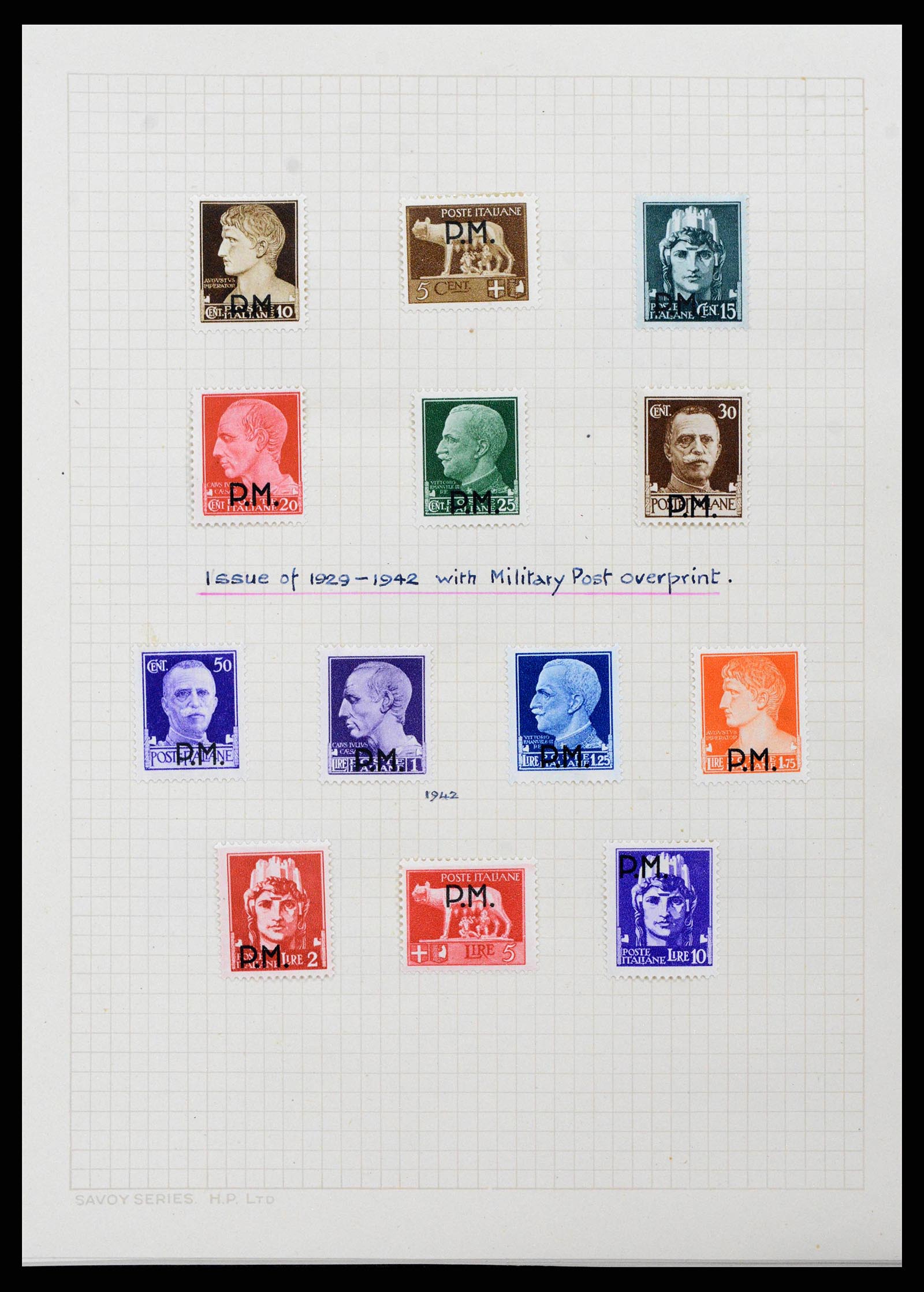 38795 0103 - Postzegelverzameling 38795 Italië supercollectie 1851-1947.