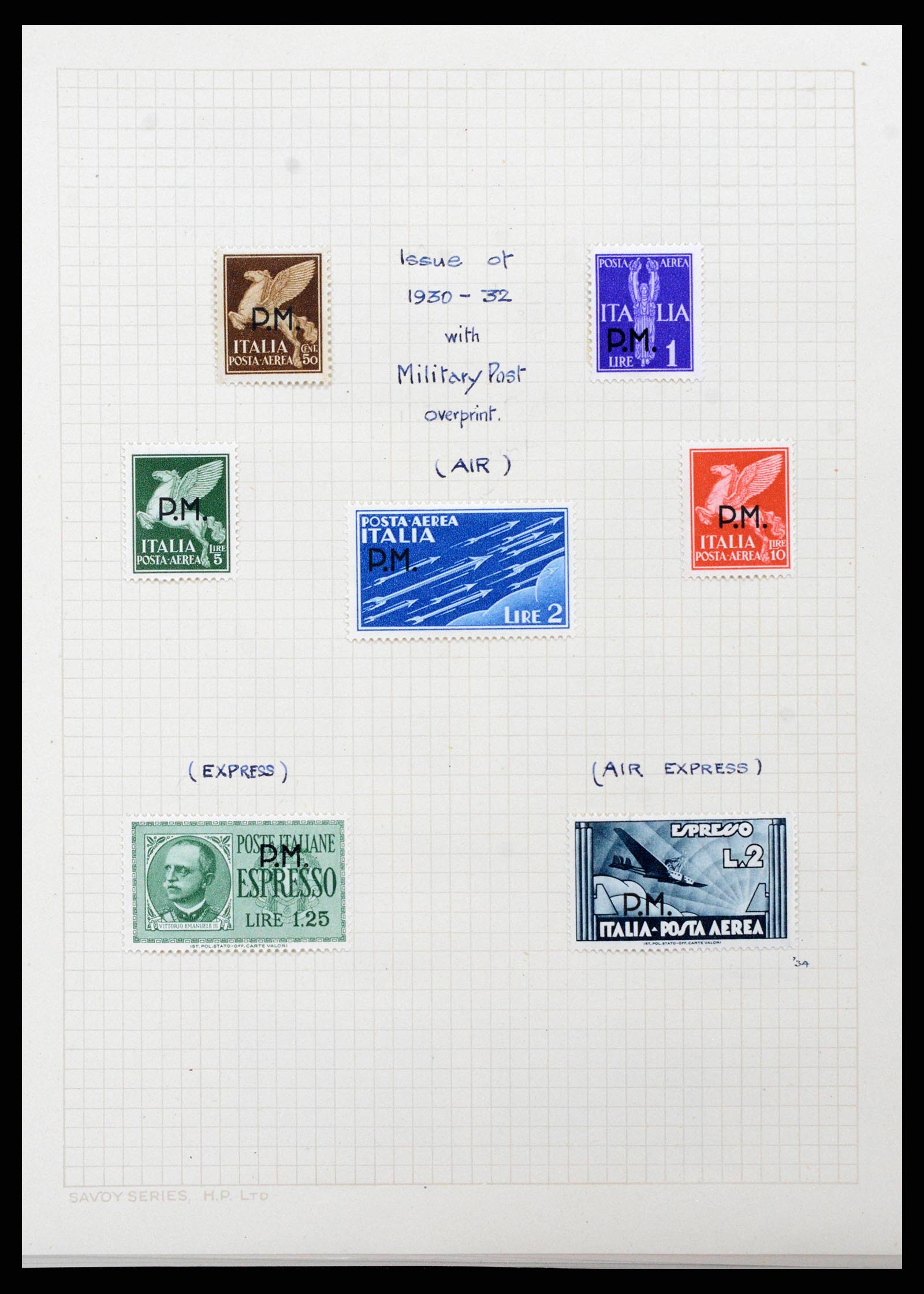 38795 0104 - Stamp collection 38795 Italy supercollection 1851-1947.