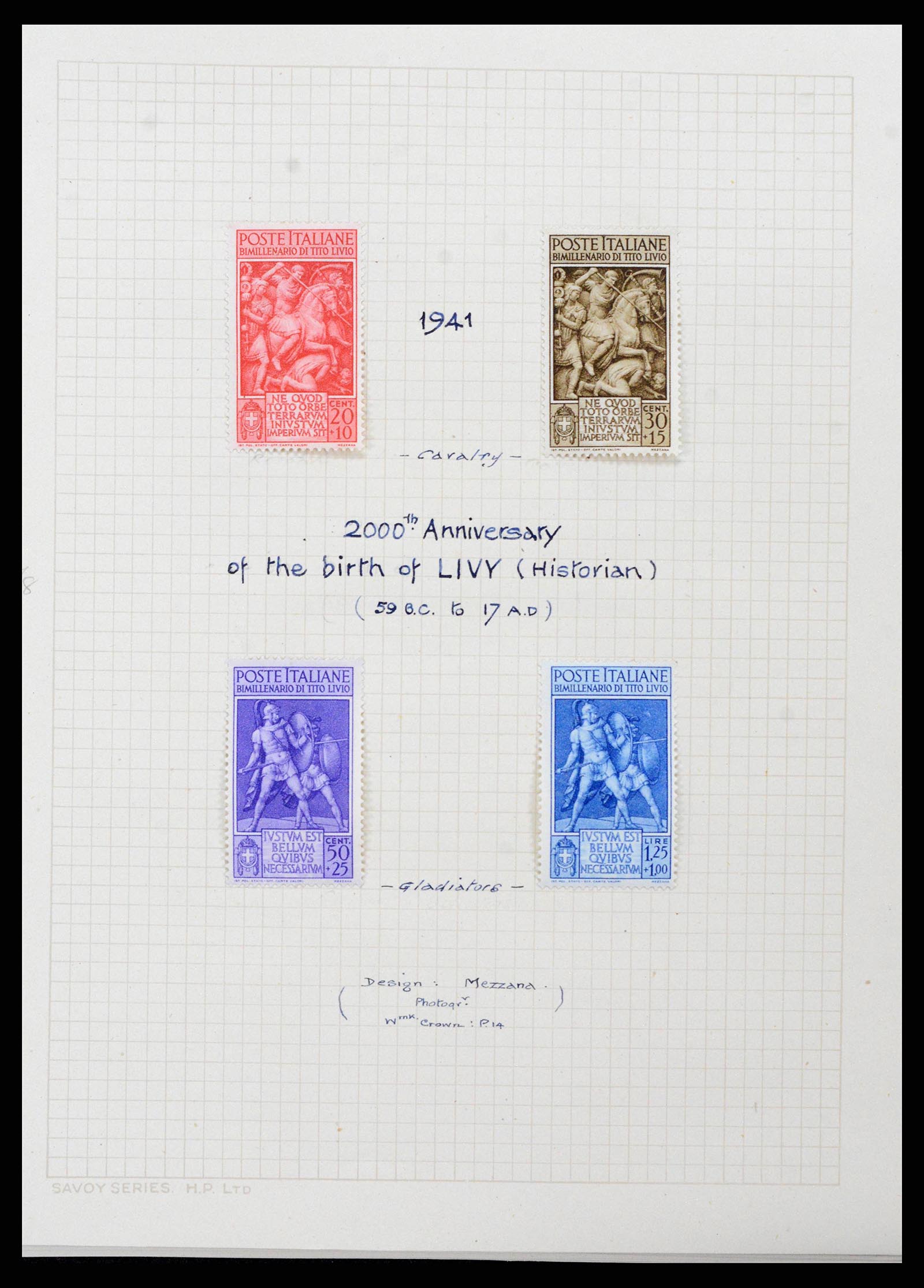38795 0106 - Stamp collection 38795 Italy supercollection 1851-1947.