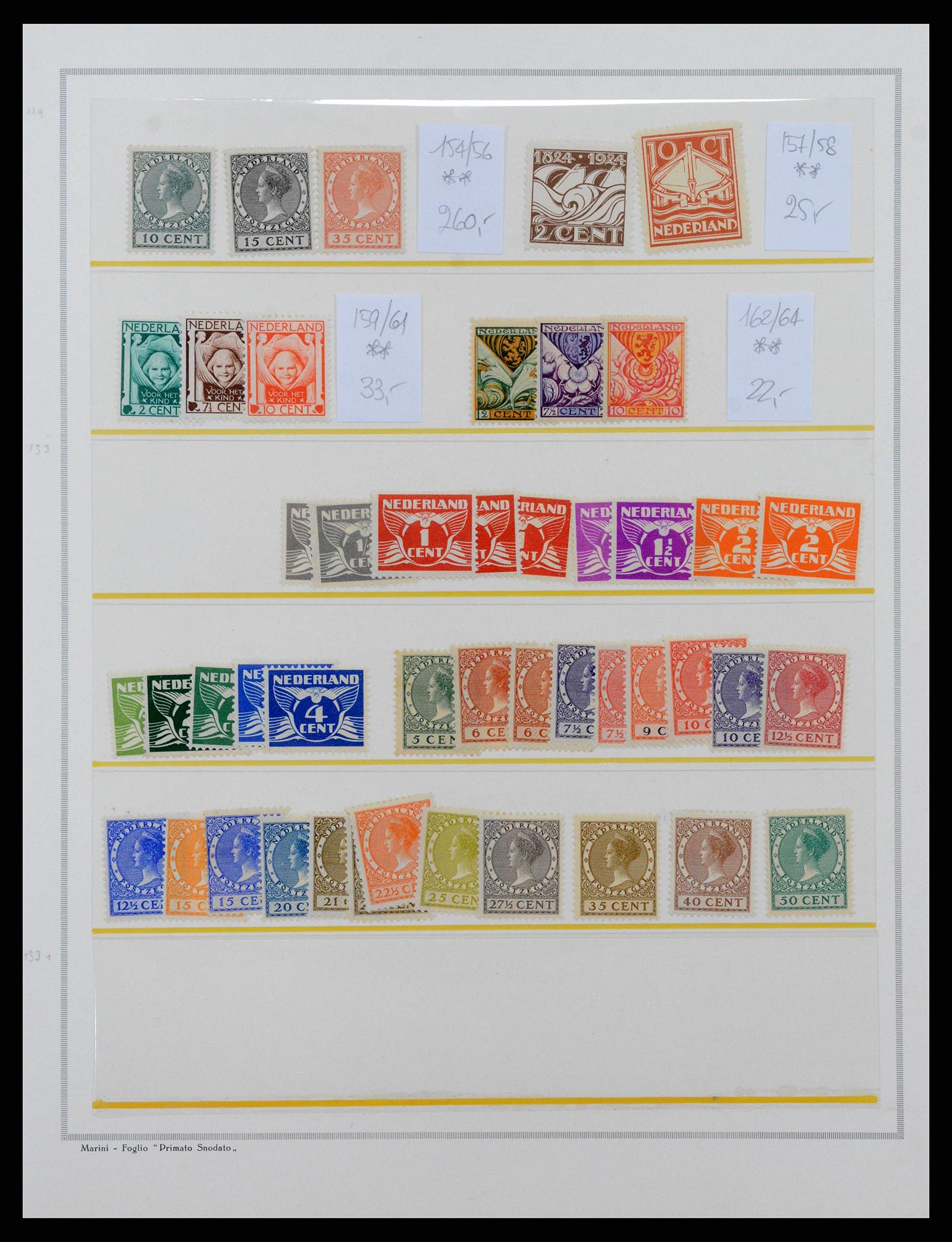 38796 0003 - Postzegelverzameling 38796 Nederland 1894-1980.
