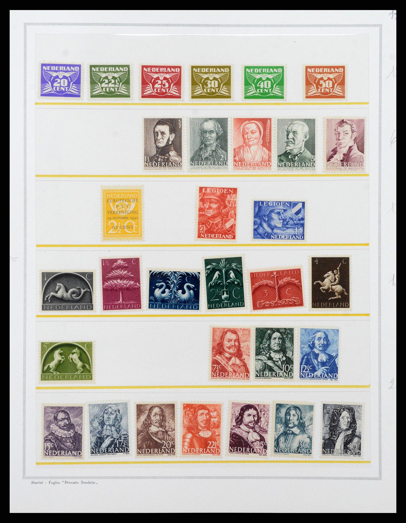 38796 0010 - Postzegelverzameling 38796 Nederland 1894-1980.