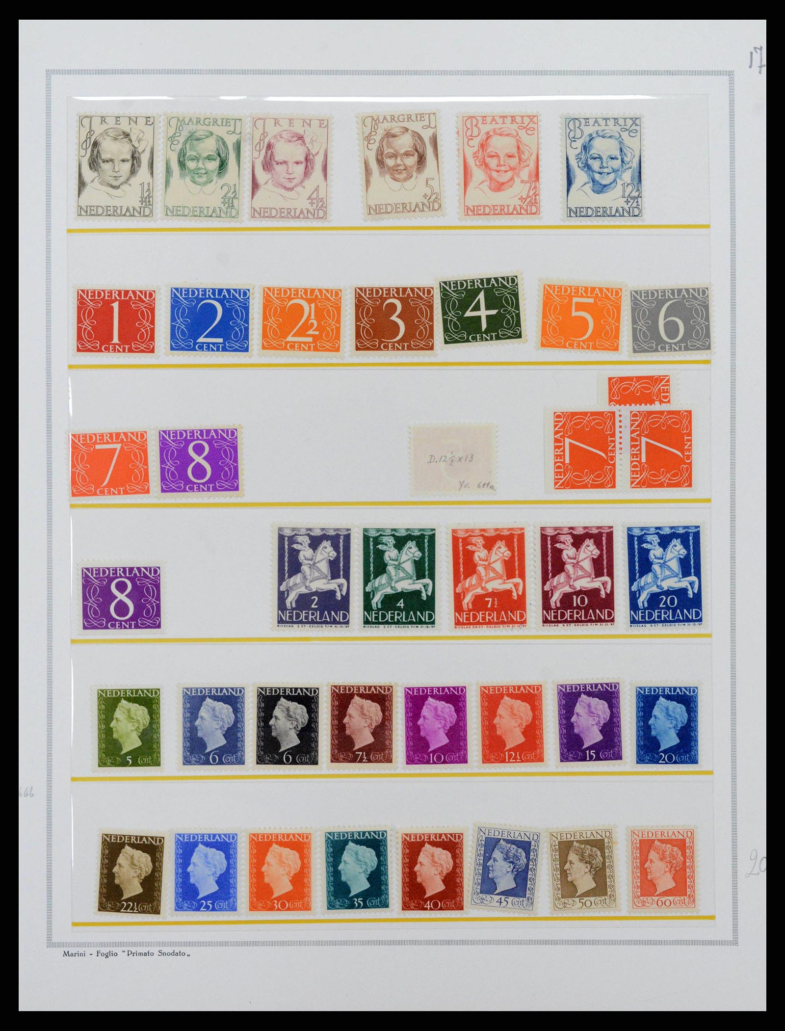 38796 0014 - Postzegelverzameling 38796 Nederland 1894-1980.
