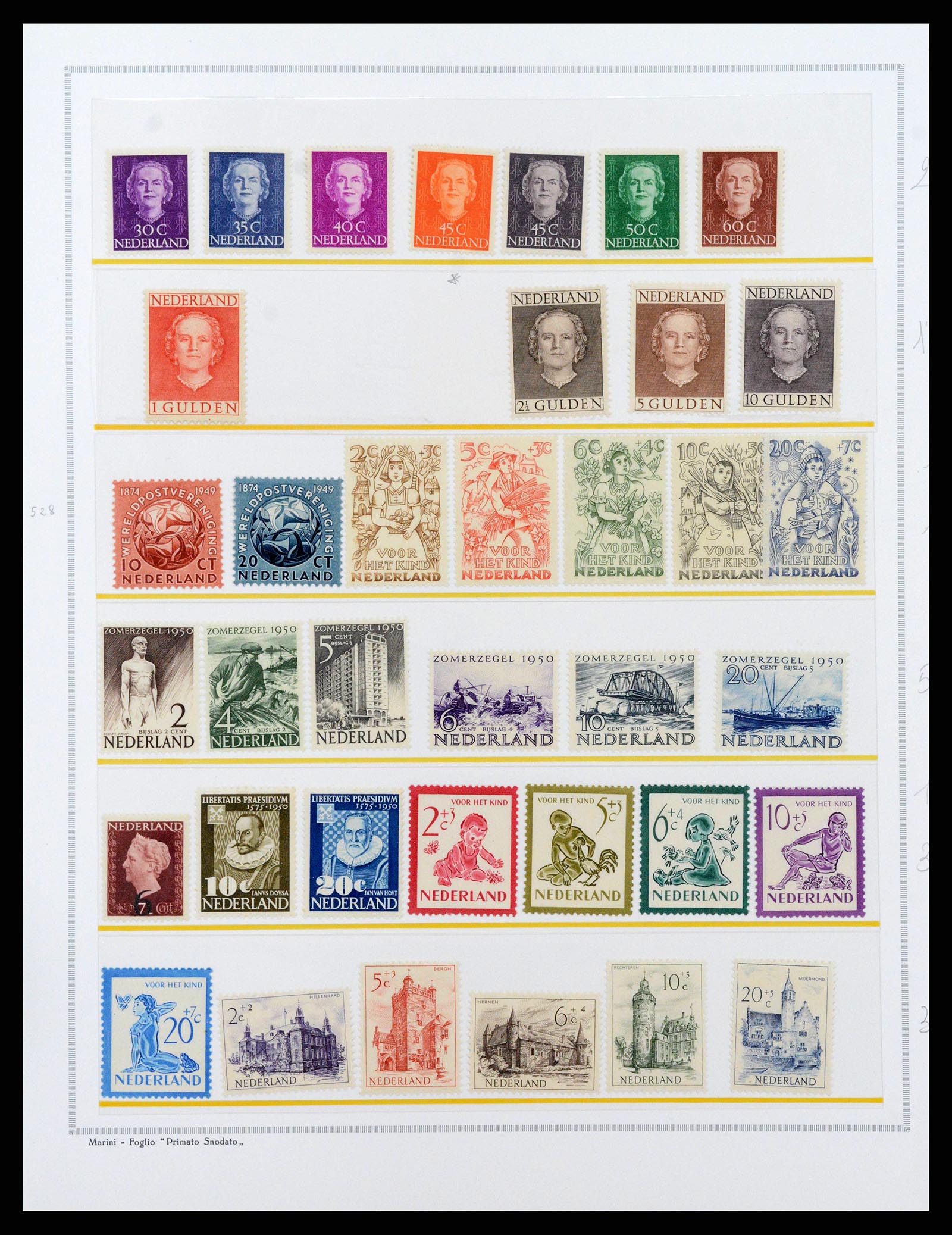 38796 0016 - Postzegelverzameling 38796 Nederland 1894-1980.