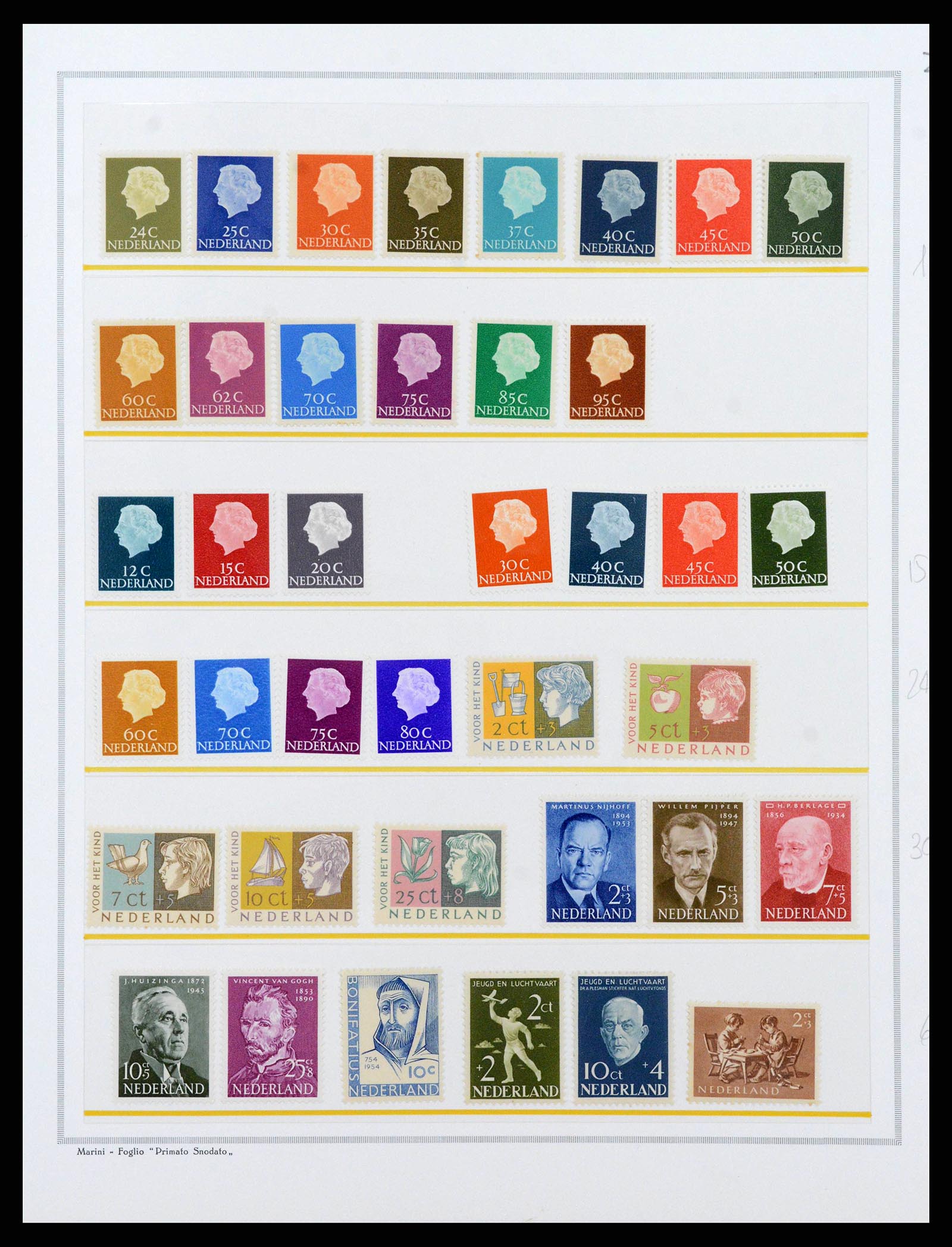 38796 0018 - Postzegelverzameling 38796 Nederland 1894-1980.