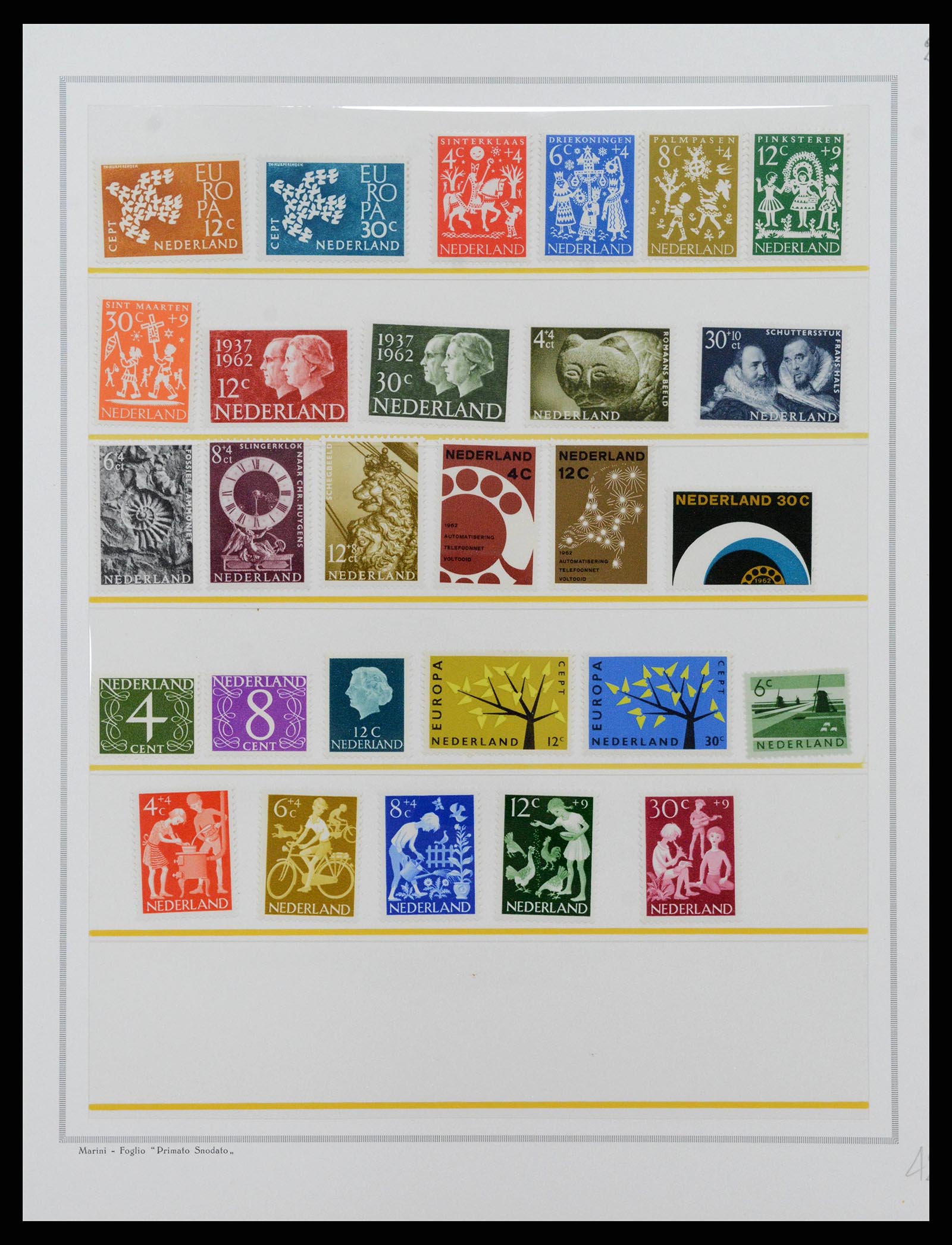 38796 0022 - Postzegelverzameling 38796 Nederland 1894-1980.