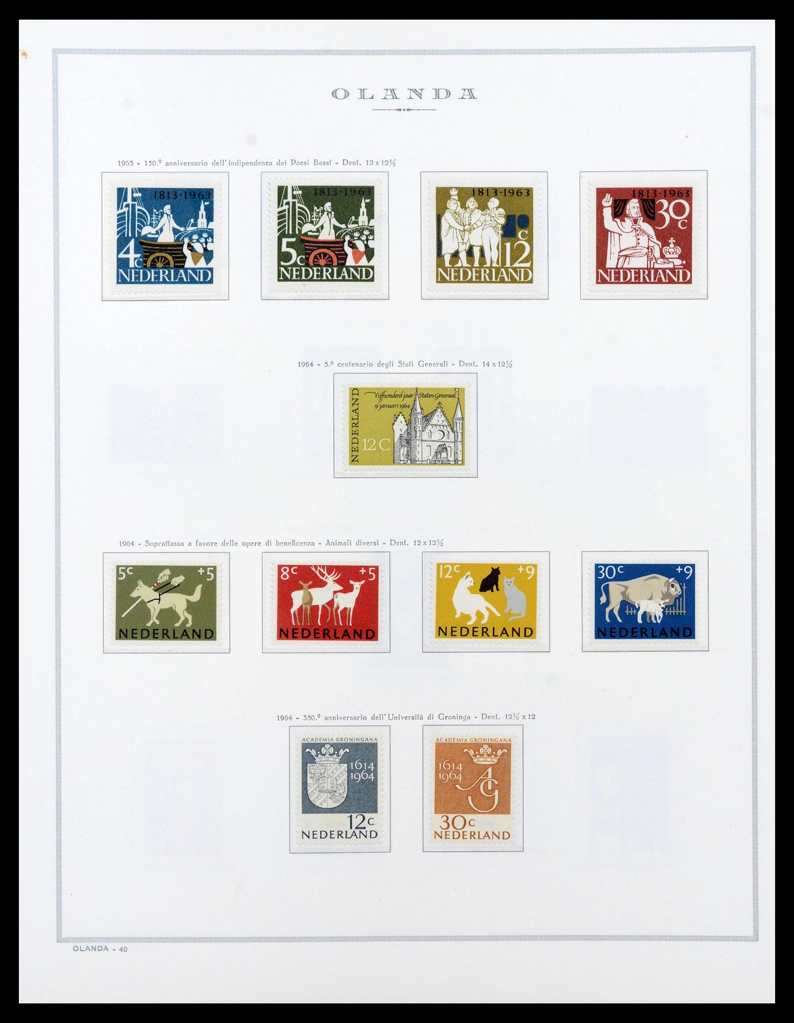38796 0025 - Postzegelverzameling 38796 Nederland 1894-1980.