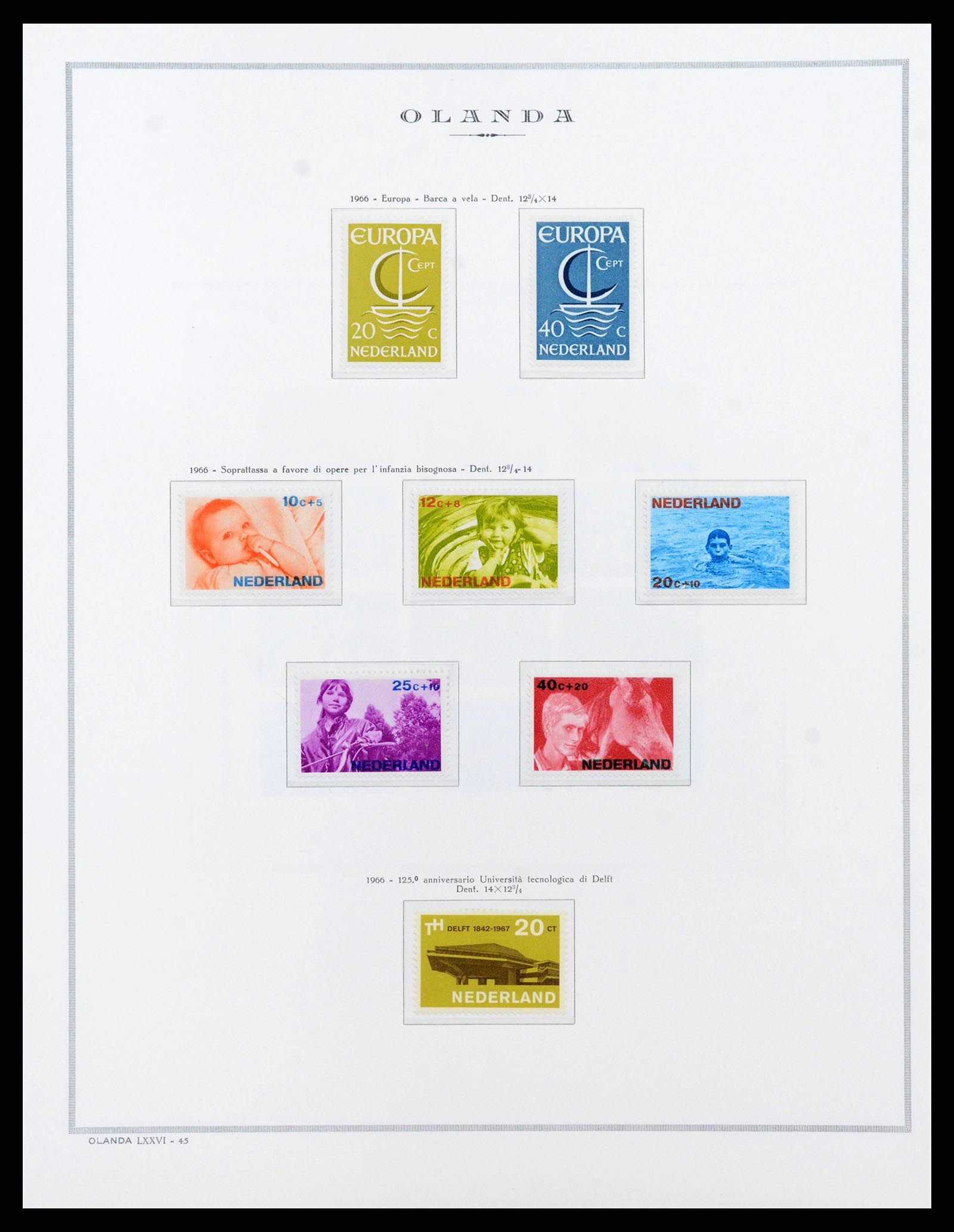 38796 0031 - Stamp collection 38796 Netherlands 1894-1980.