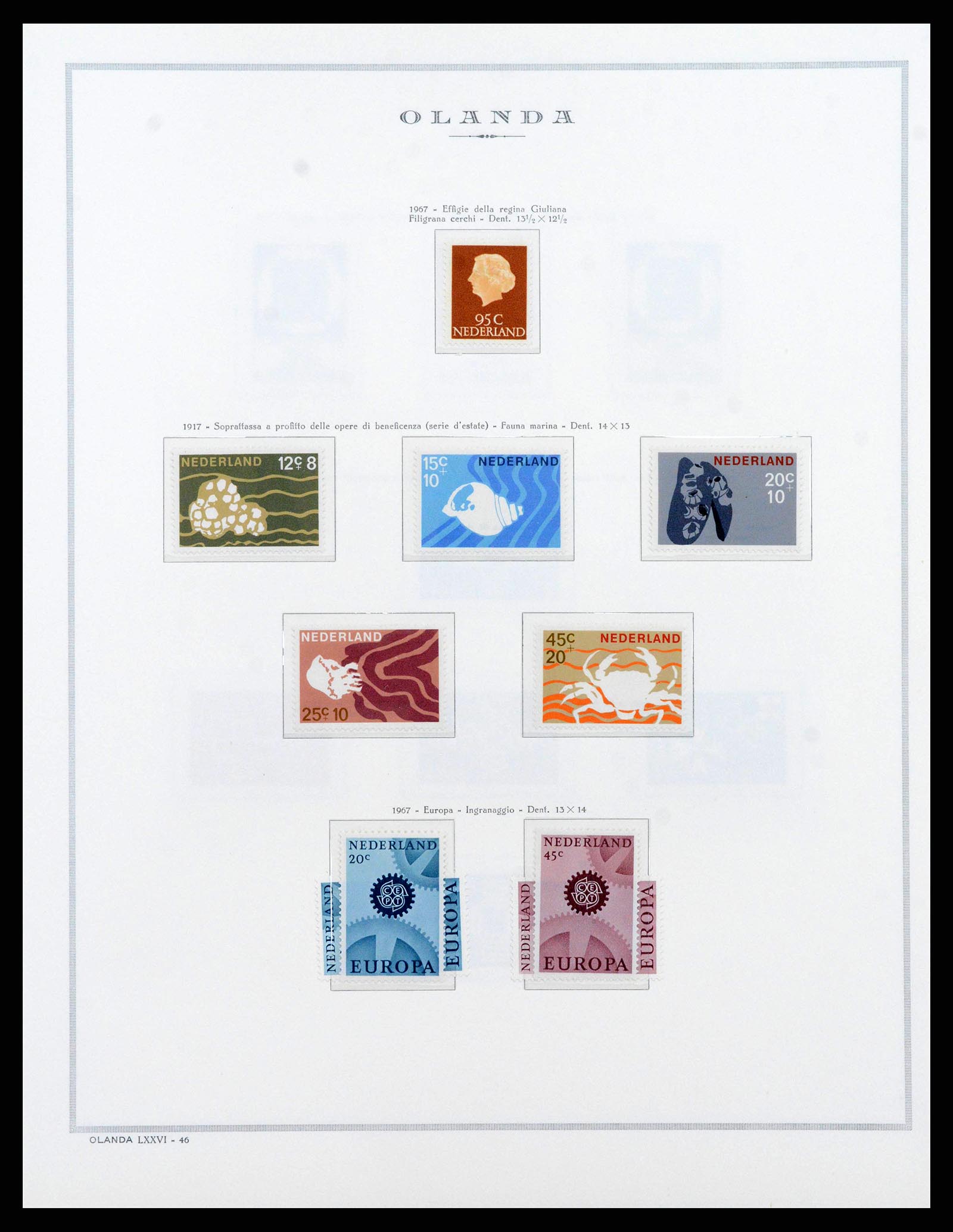 38796 0033 - Stamp collection 38796 Netherlands 1894-1980.