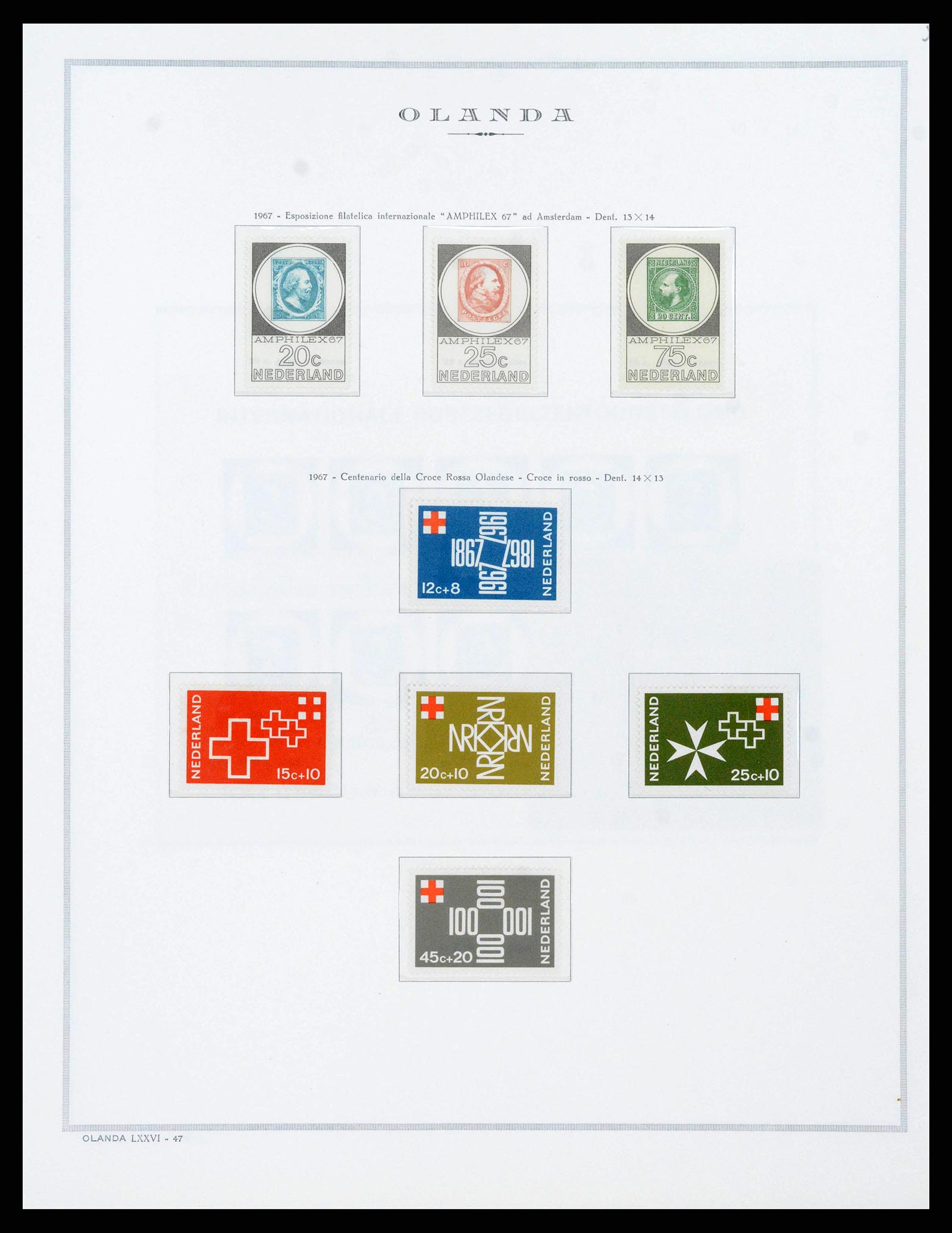 38796 0034 - Postzegelverzameling 38796 Nederland 1894-1980.