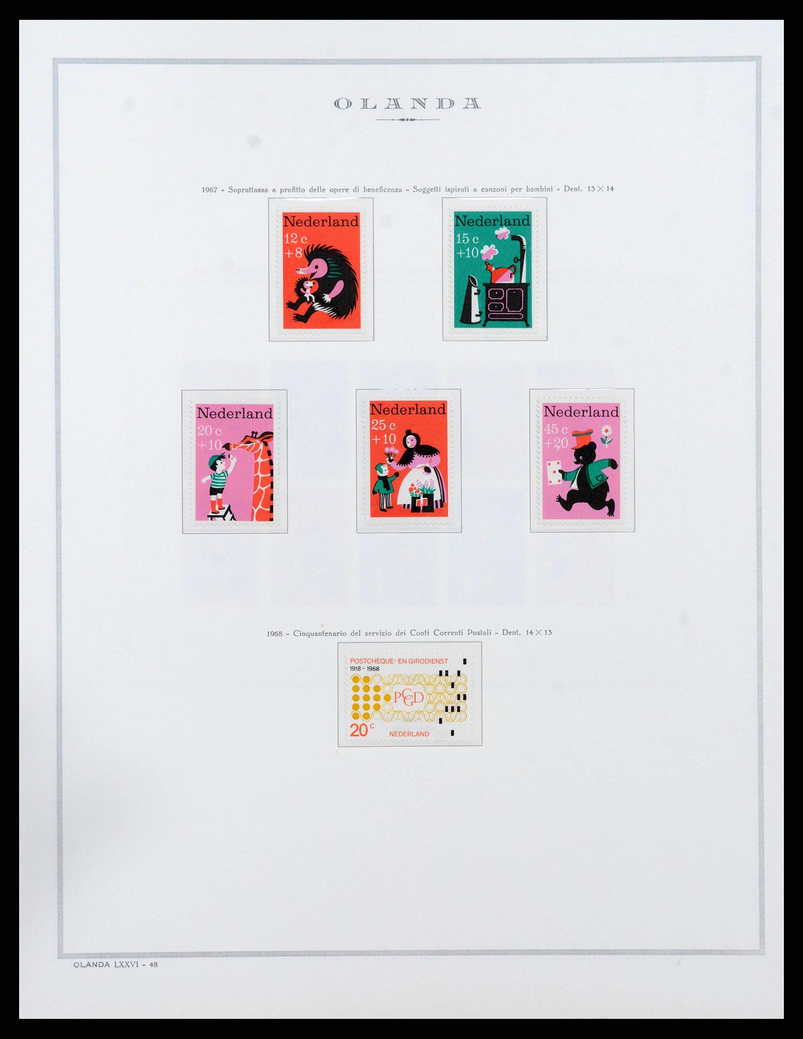 38796 0038 - Postzegelverzameling 38796 Nederland 1894-1980.