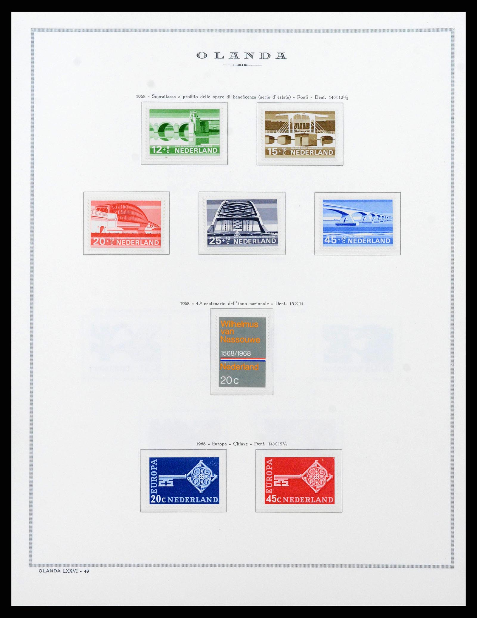 38796 0040 - Postzegelverzameling 38796 Nederland 1894-1980.