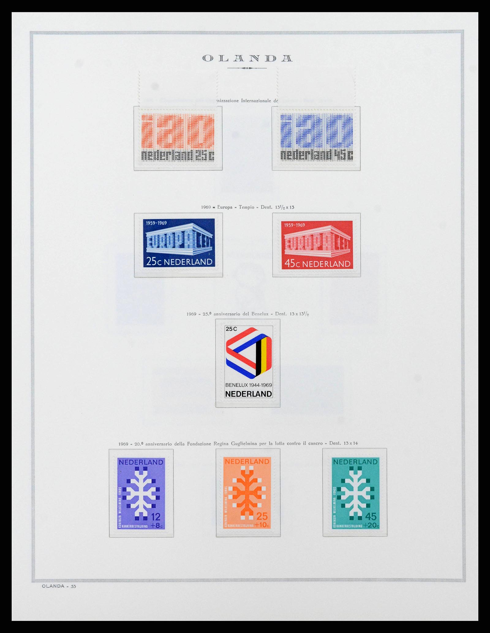 38796 0044 - Postzegelverzameling 38796 Nederland 1894-1980.