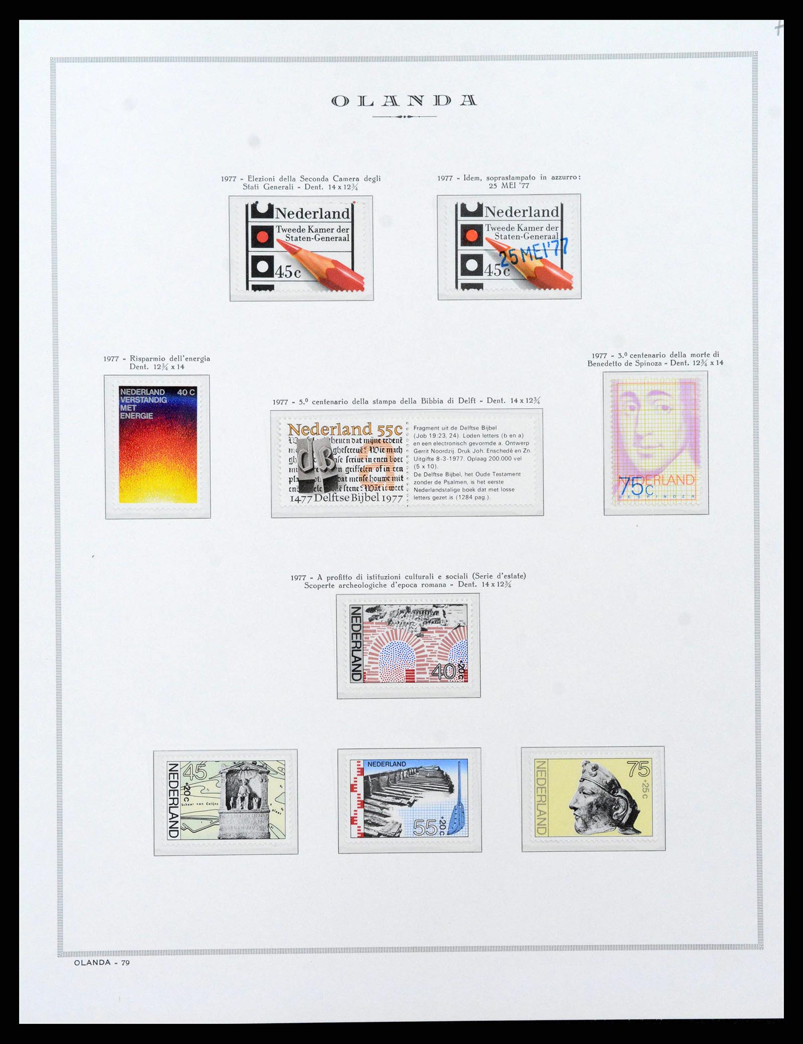 38796 0070 - Stamp collection 38796 Netherlands 1894-1980.