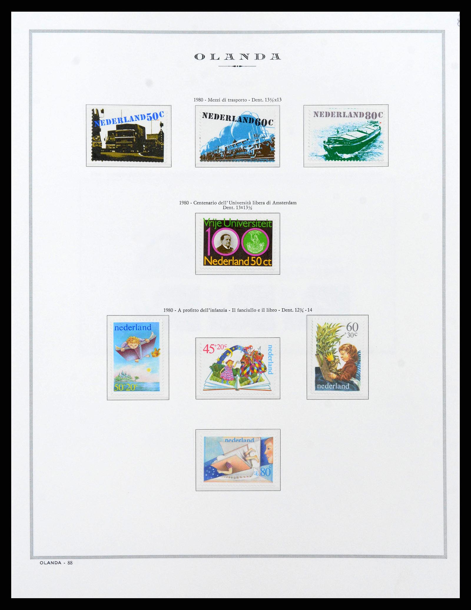 38796 0081 - Postzegelverzameling 38796 Nederland 1894-1980.