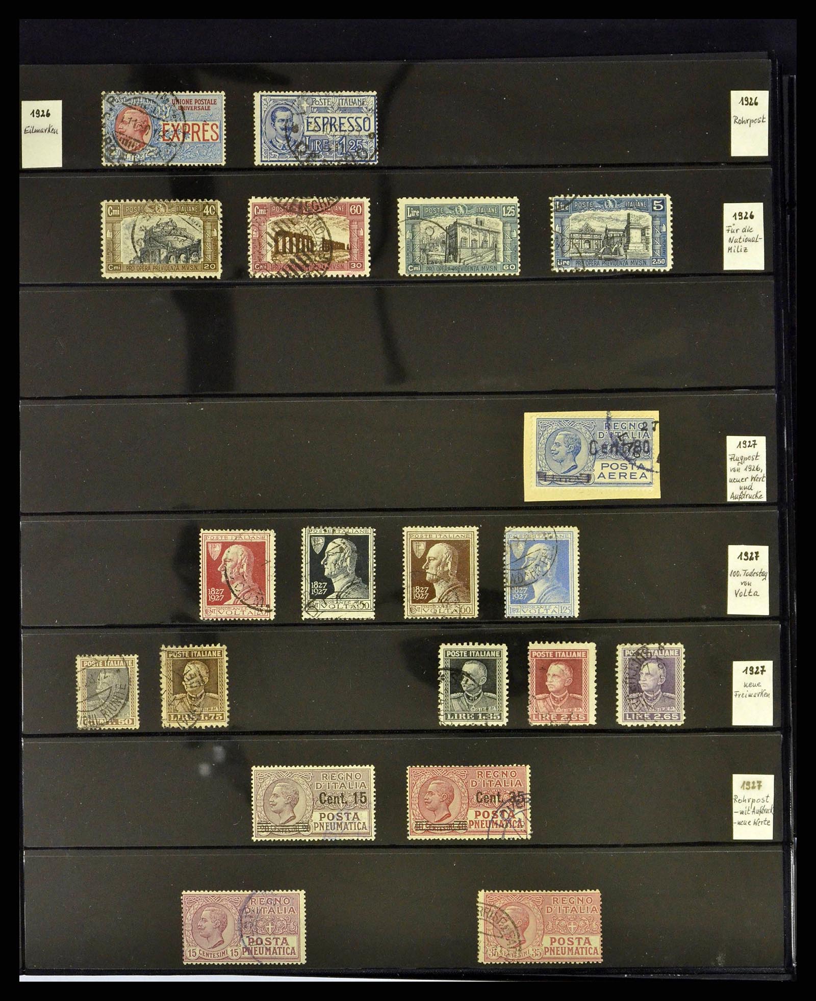 38802 0015 - Stamp collection 38802 Italy 1861-1961.