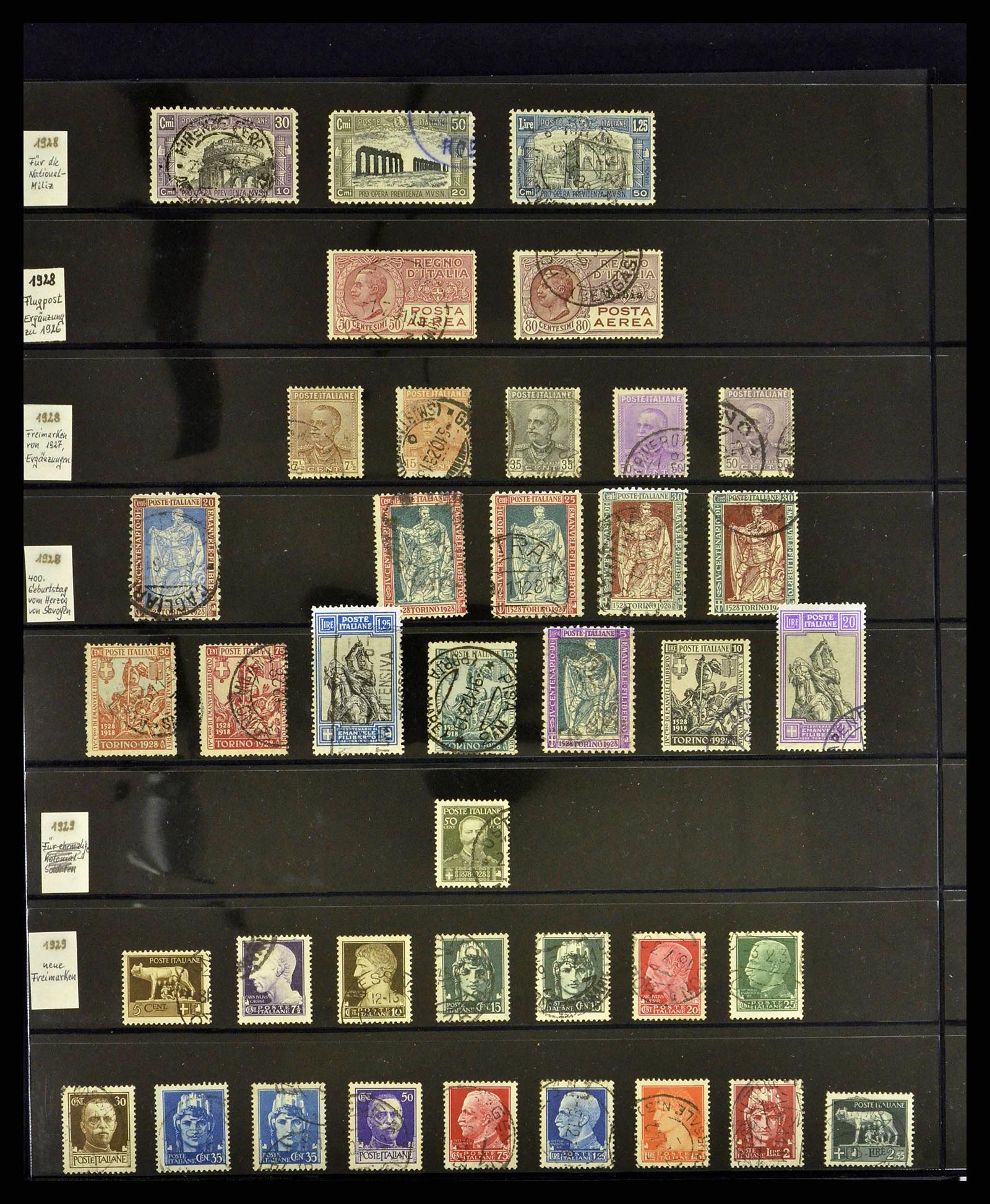 38802 0016 - Stamp collection 38802 Italy 1861-1961.