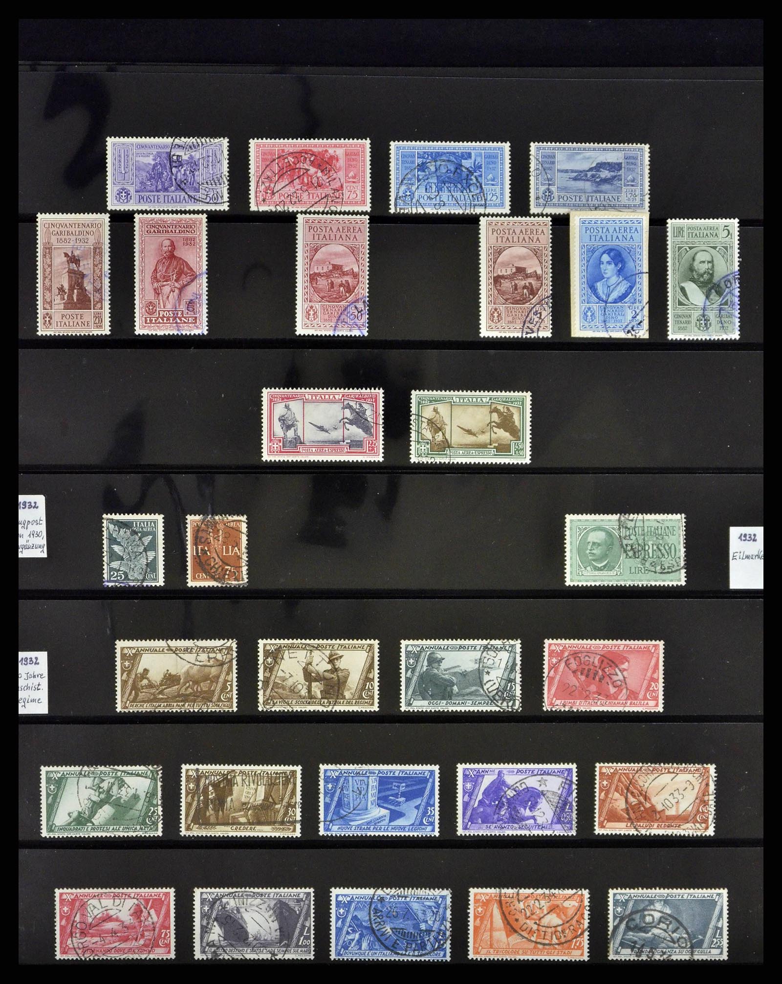 38802 0020 - Stamp collection 38802 Italy 1861-1961.