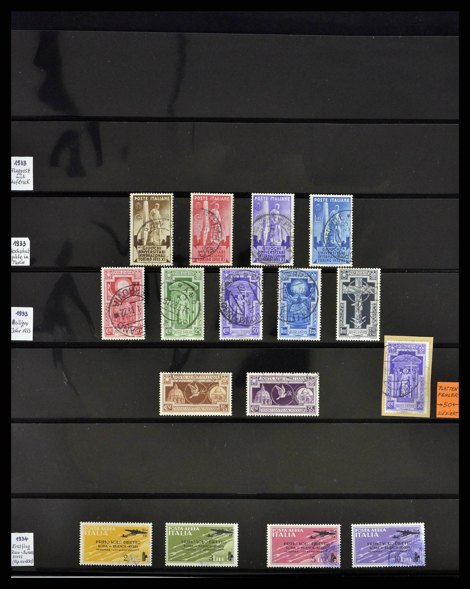 38802 0022 - Stamp collection 38802 Italy 1861-1961.