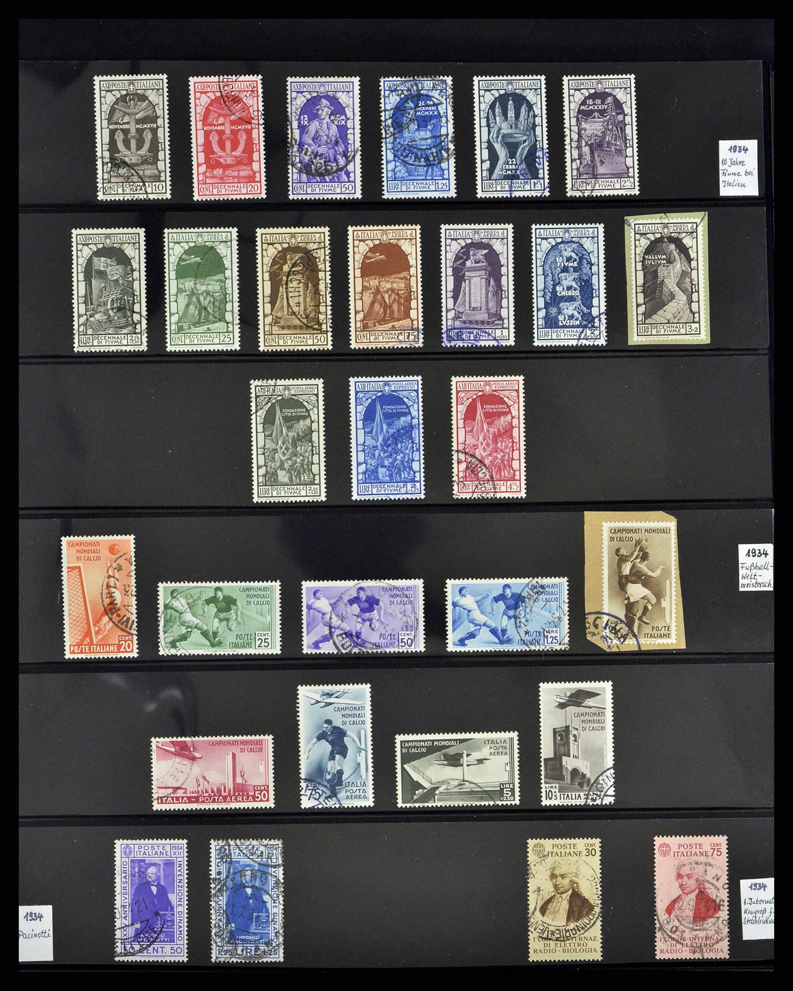 38802 0023 - Stamp collection 38802 Italy 1861-1961.