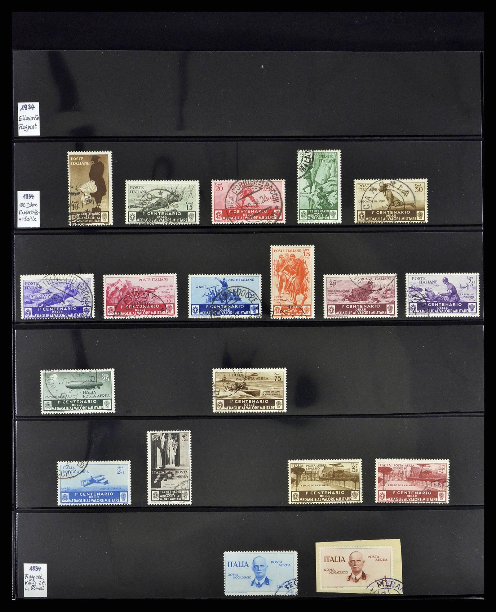 38802 0024 - Stamp collection 38802 Italy 1861-1961.
