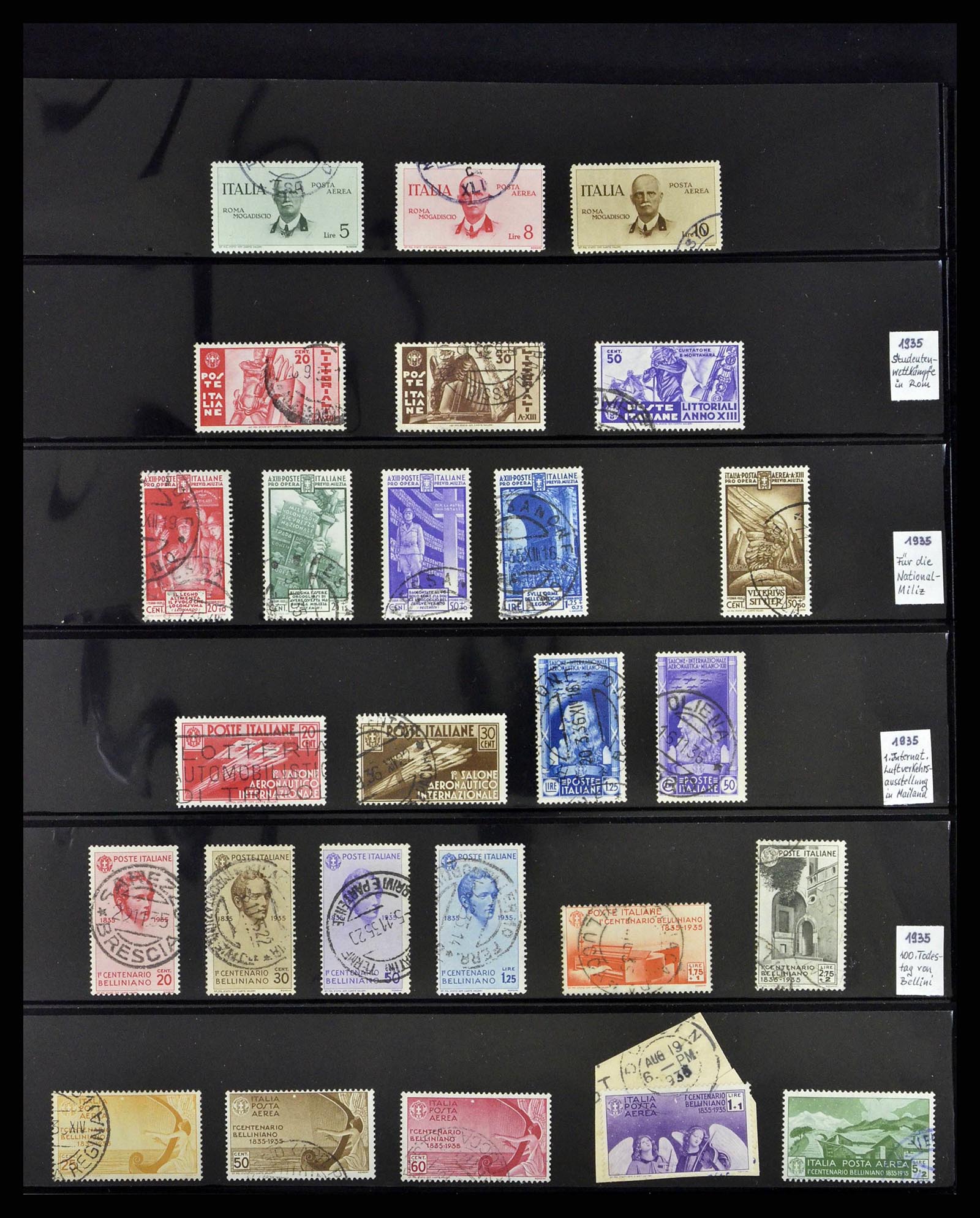 38802 0025 - Stamp collection 38802 Italy 1861-1961.