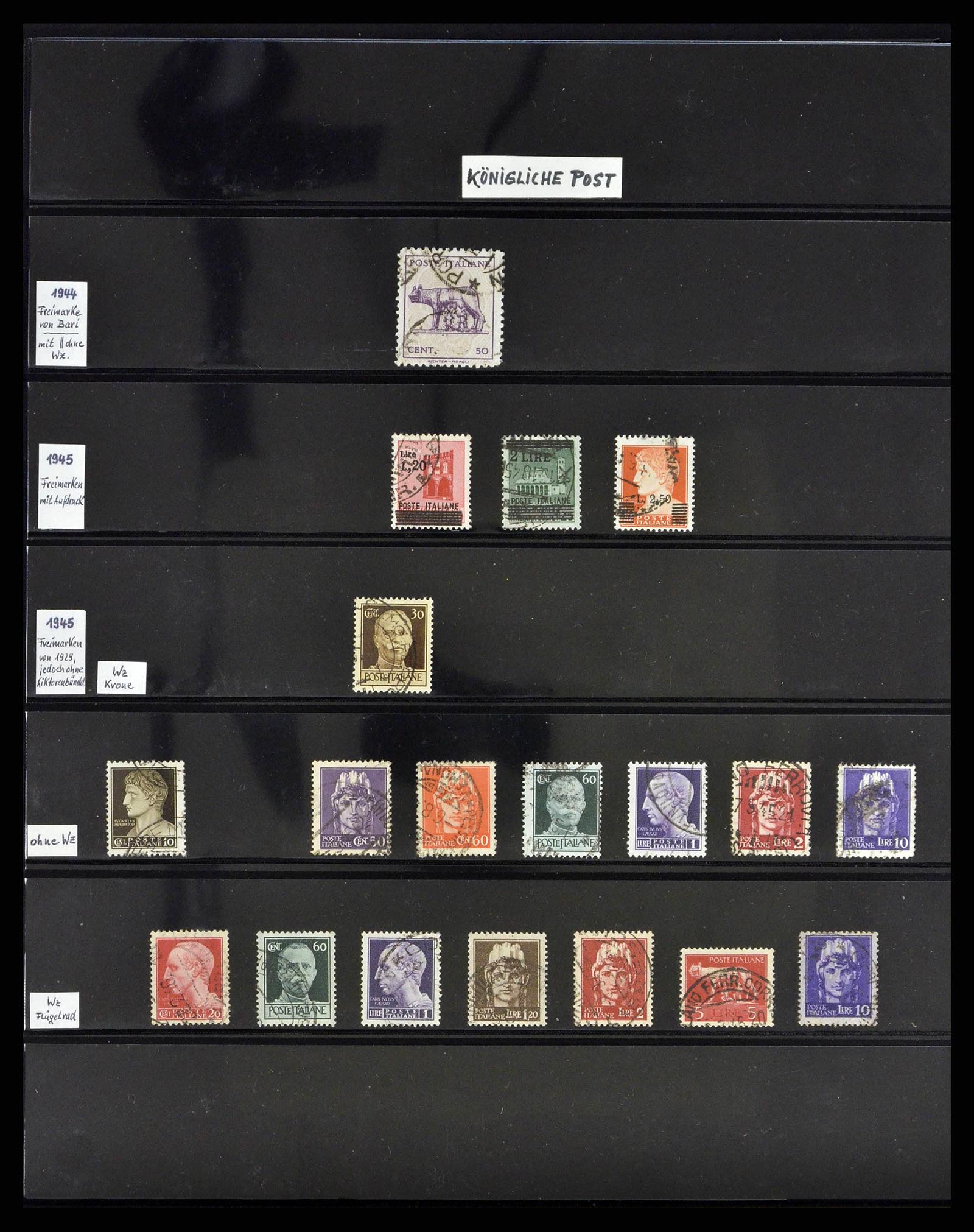 38802 0032 - Stamp collection 38802 Italy 1861-1961.