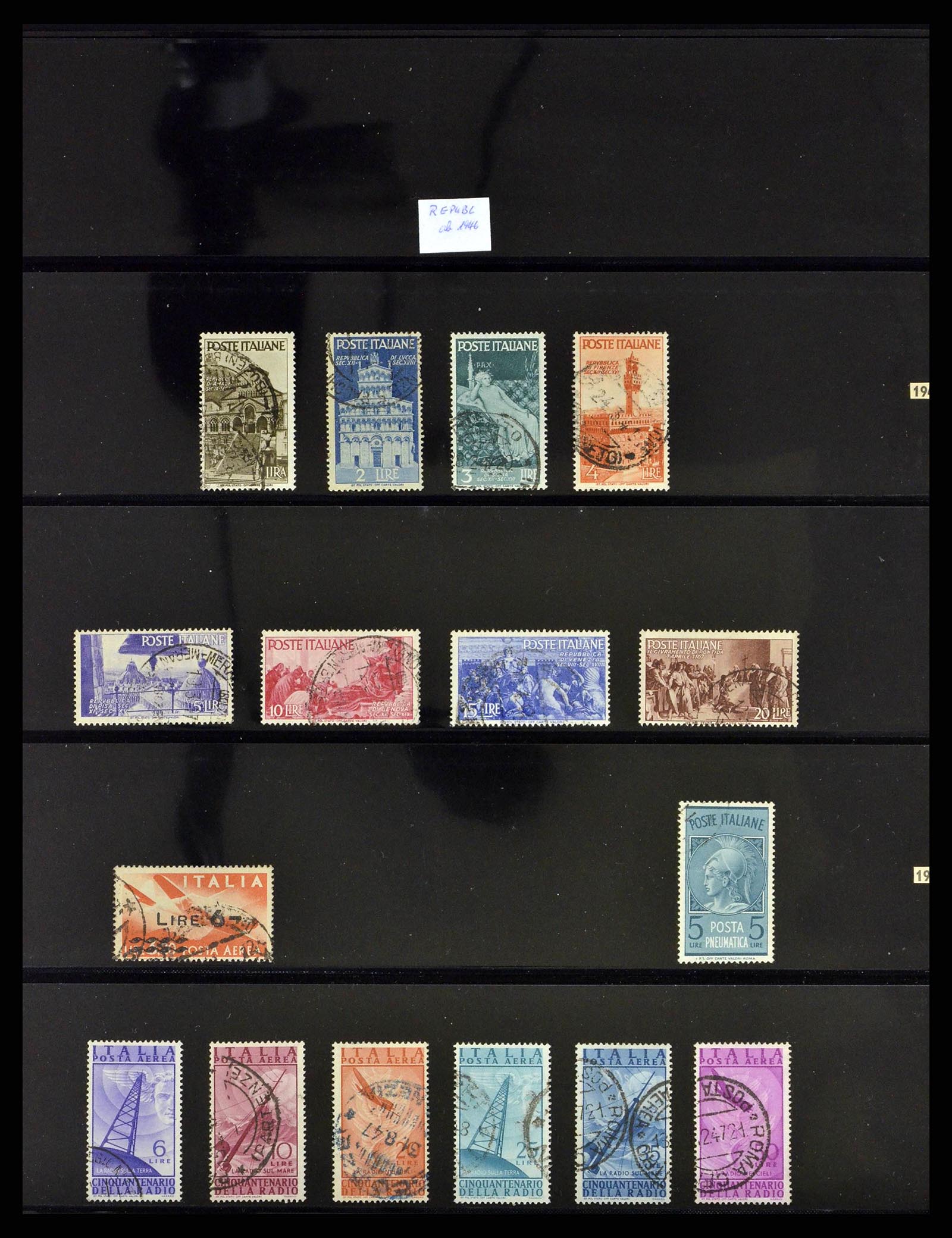 38802 0035 - Stamp collection 38802 Italy 1861-1961.