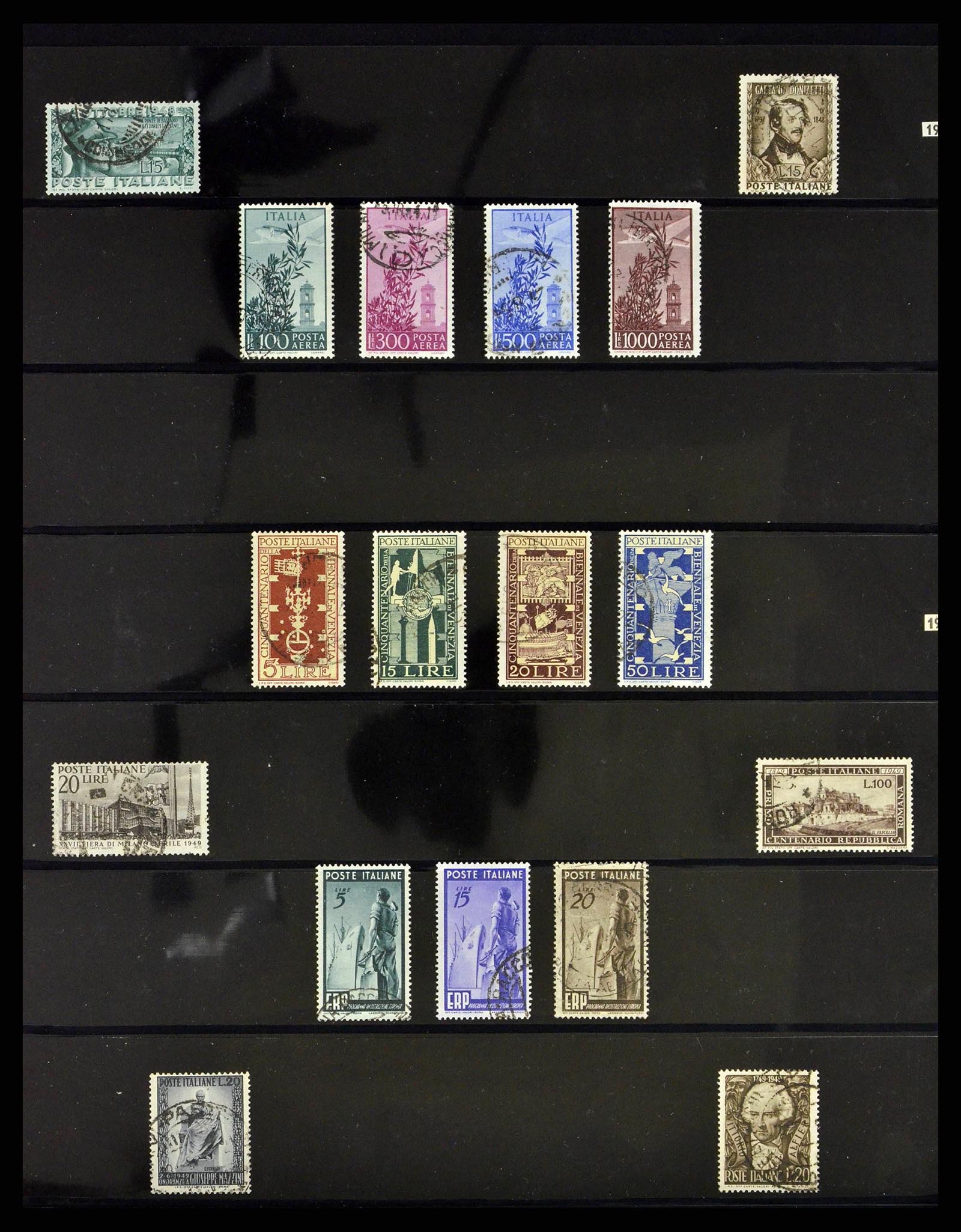38802 0037 - Stamp collection 38802 Italy 1861-1961.