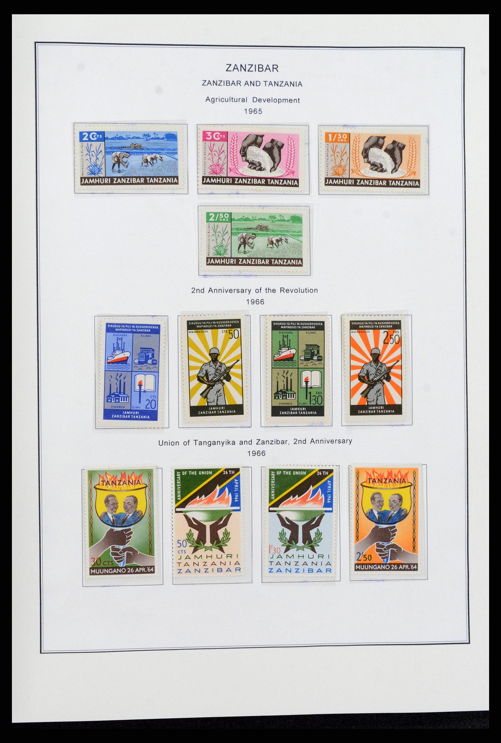 38804 0024 - Stamp collection 38804 Zanzibar 1895-1967.