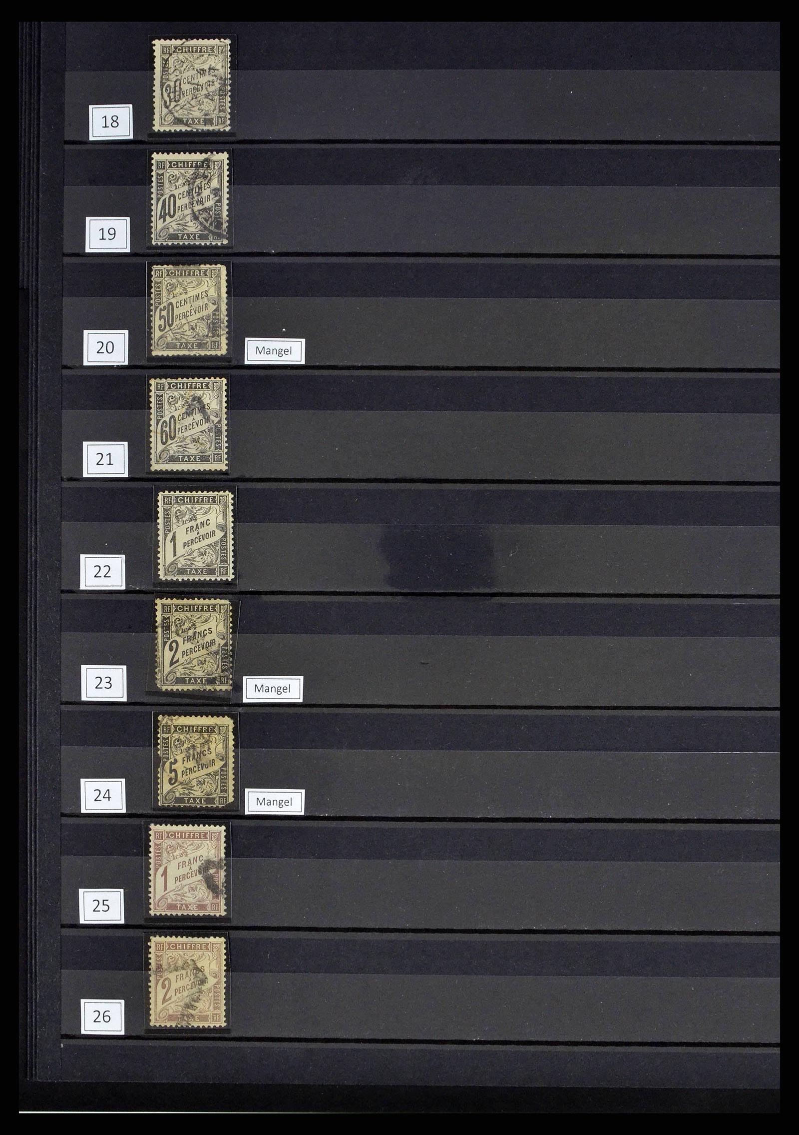38805 0030 - Postzegelverzameling 38805 Frankrijk 1853-1948.