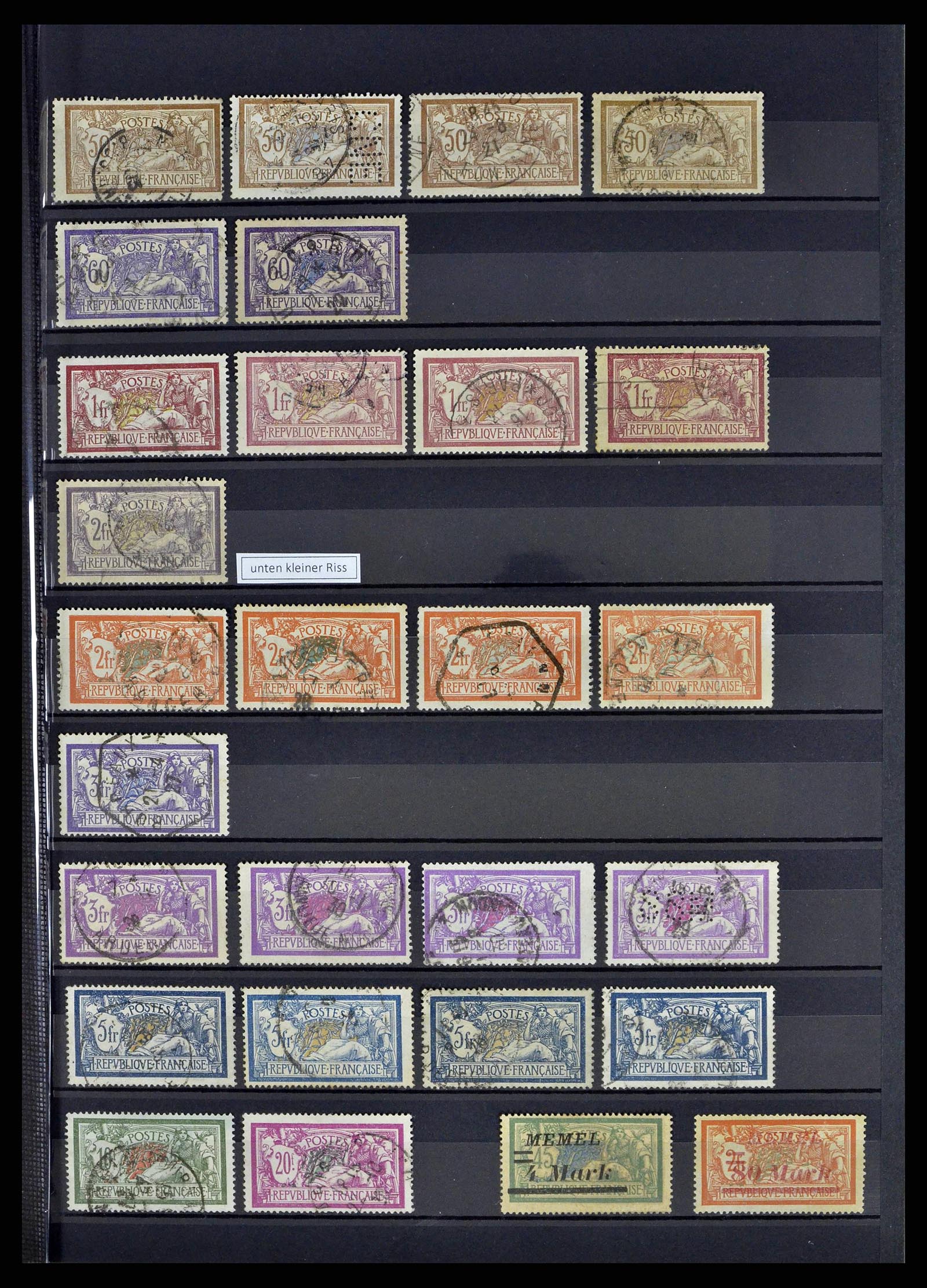 38805 0034 - Postzegelverzameling 38805 Frankrijk 1853-1948.