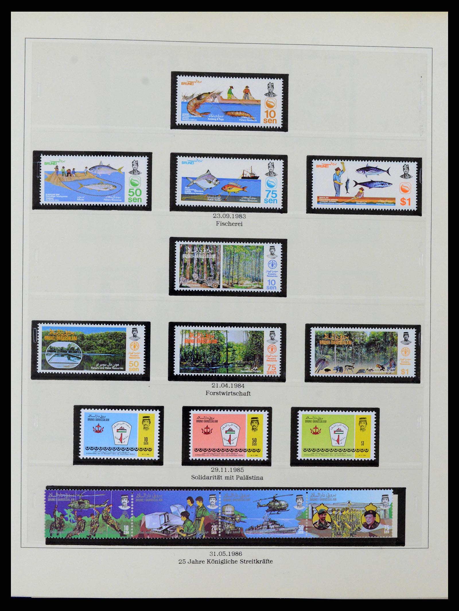 38808 0031 - Stamp collection 38808 Brunei 1895-1989.