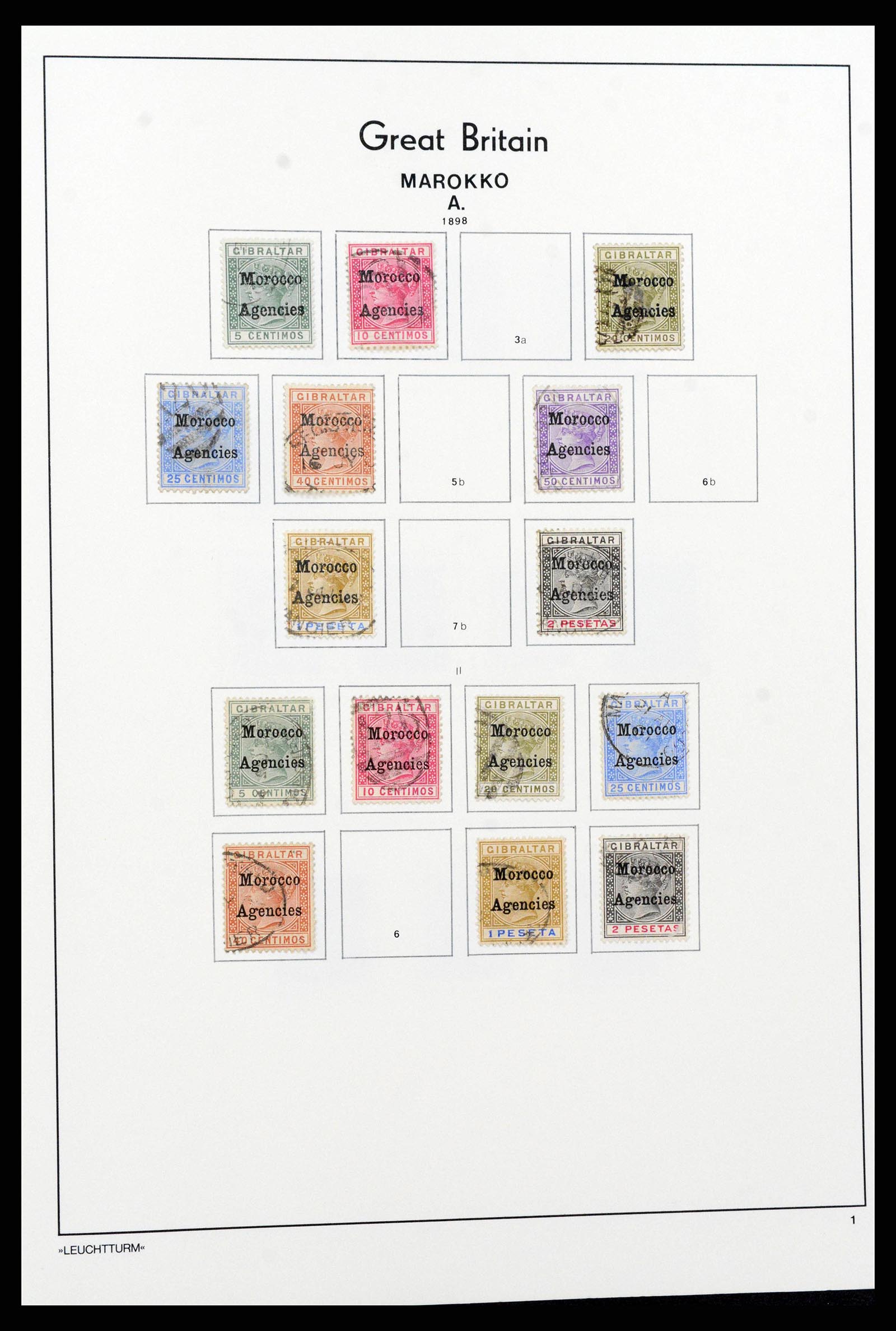38811 0002 - Postzegelverzameling 38811 Britse buitenlandse kantoren 1885-1956.