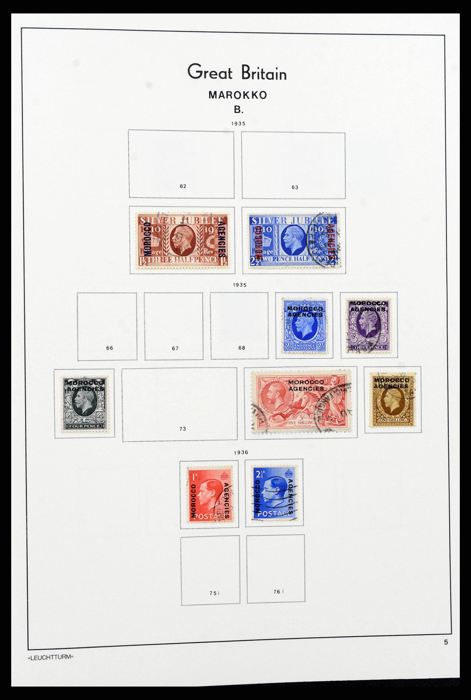 38811 0006 - Postzegelverzameling 38811 Britse buitenlandse kantoren 1885-1956.