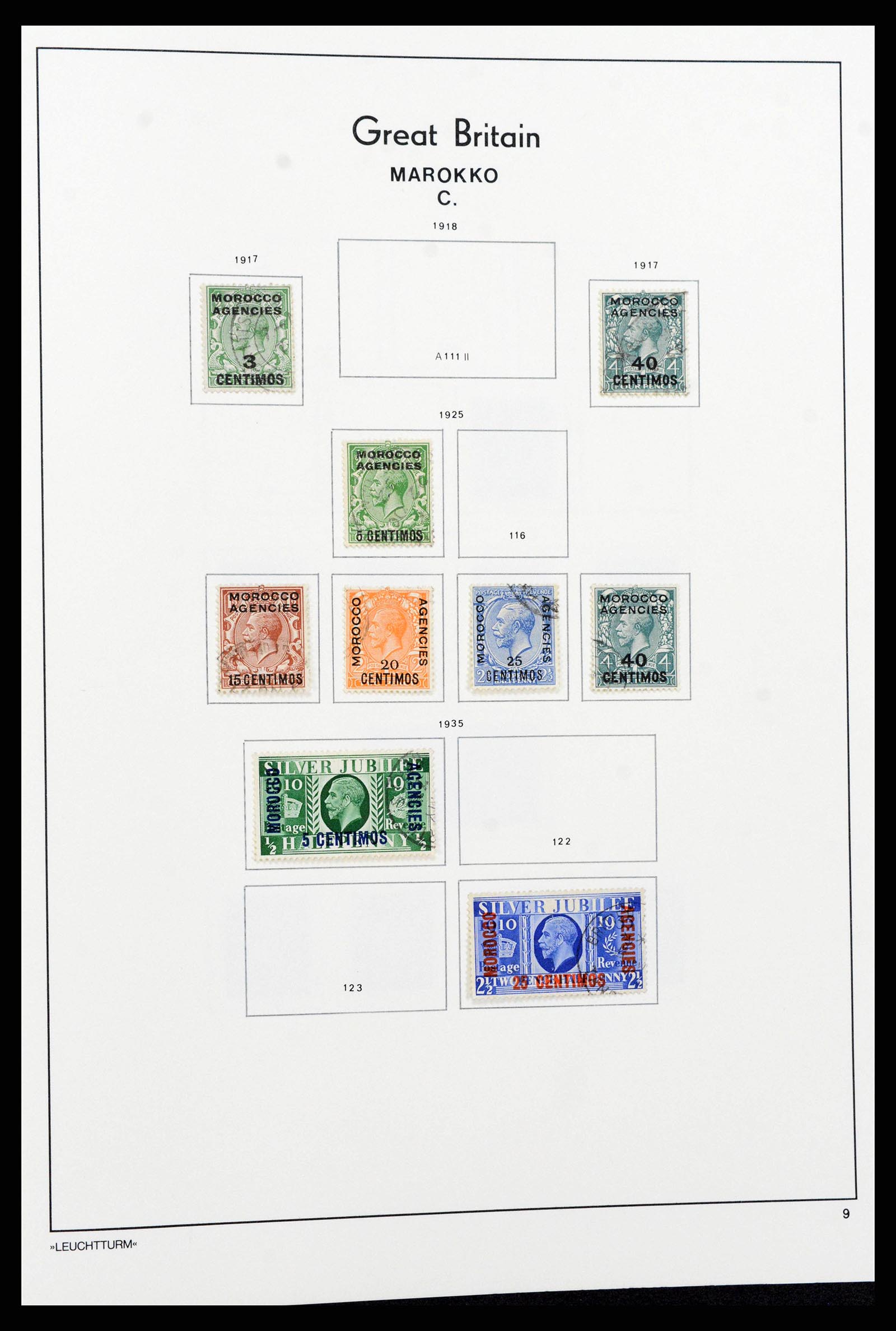38811 0010 - Postzegelverzameling 38811 Britse buitenlandse kantoren 1885-1956.