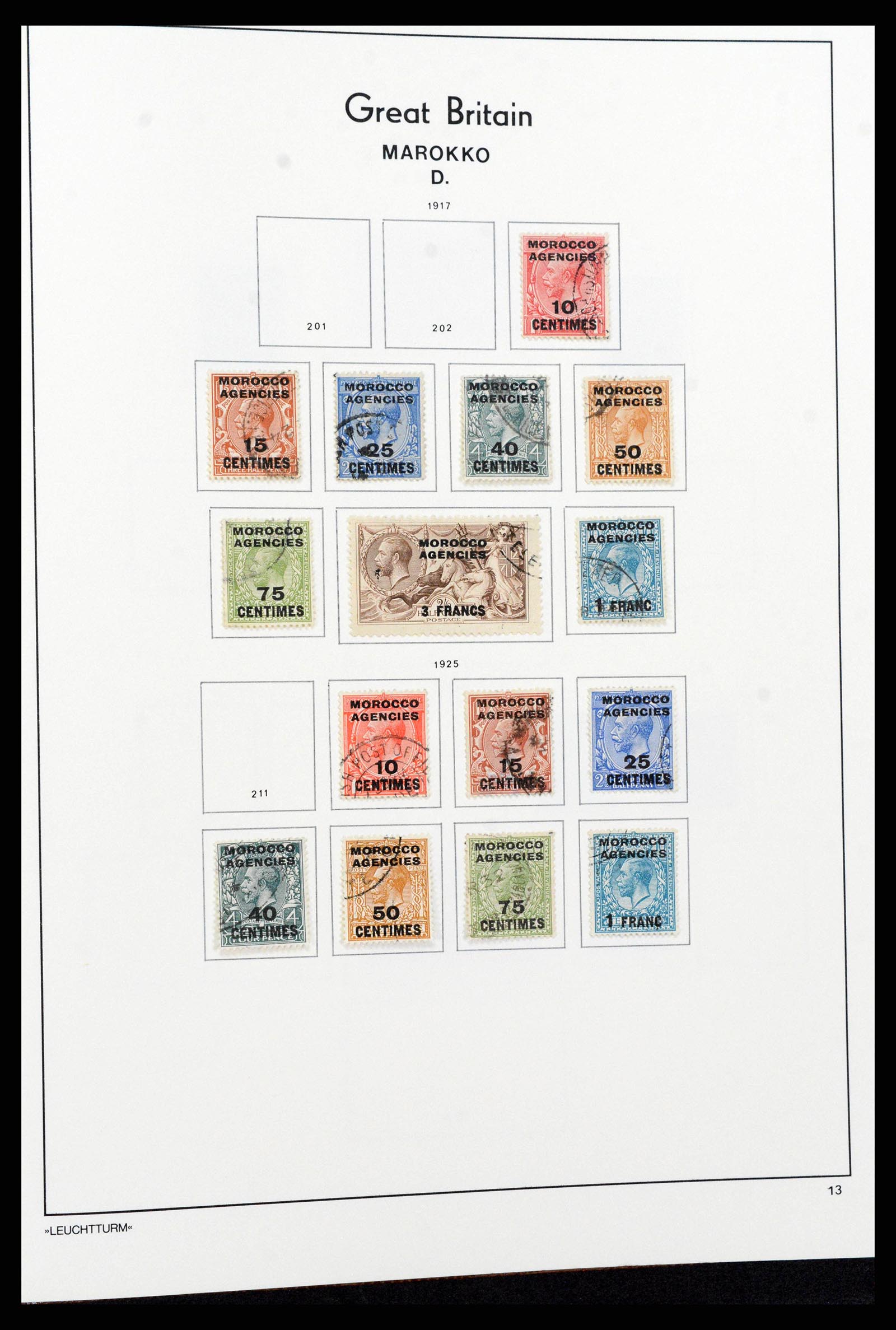 38811 0014 - Postzegelverzameling 38811 Britse buitenlandse kantoren 1885-1956.