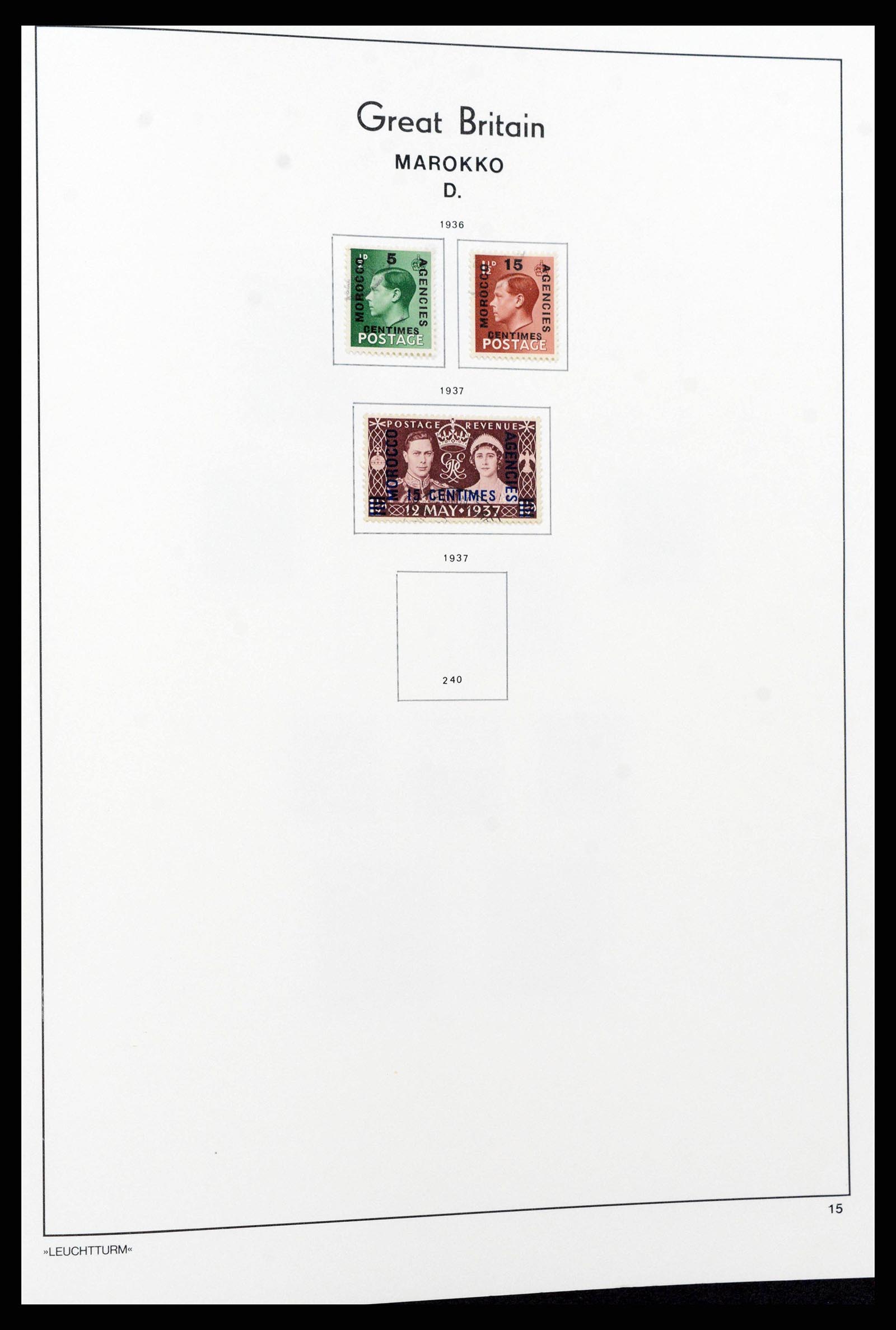 38811 0016 - Postzegelverzameling 38811 Britse buitenlandse kantoren 1885-1956.