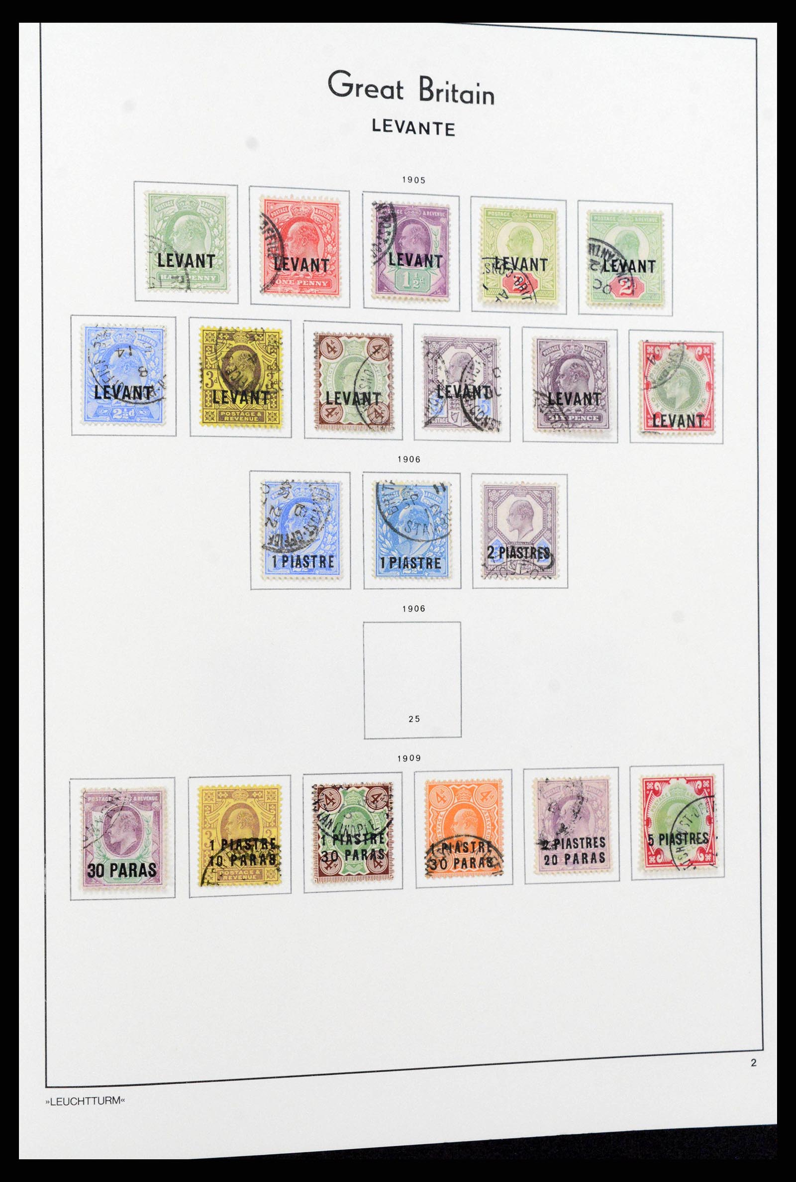 38811 0018 - Postzegelverzameling 38811 Britse buitenlandse kantoren 1885-1956.