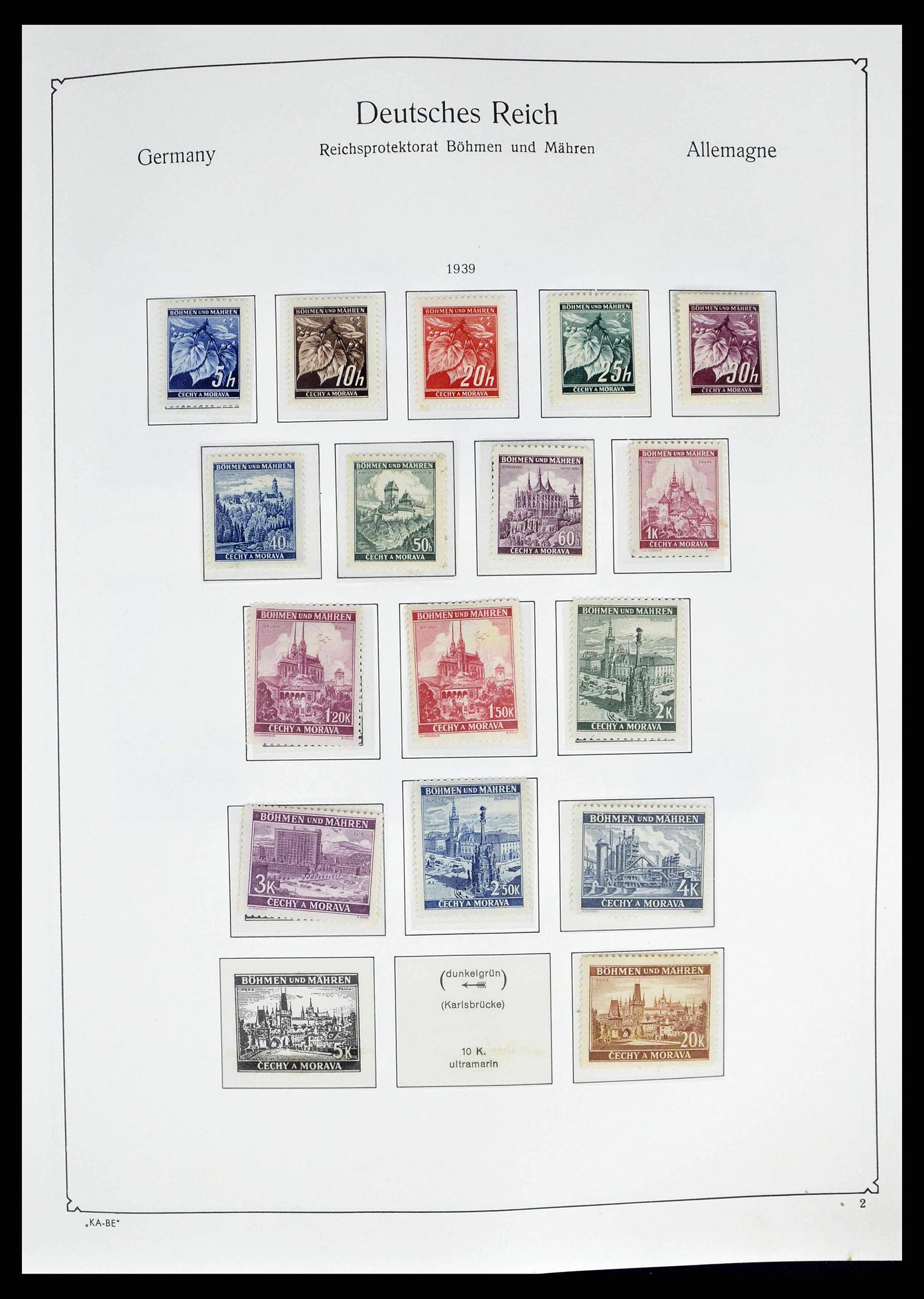 38812 0047 - Postzegelverzameling 38812 Tsjechoslowakije 1918-1990.