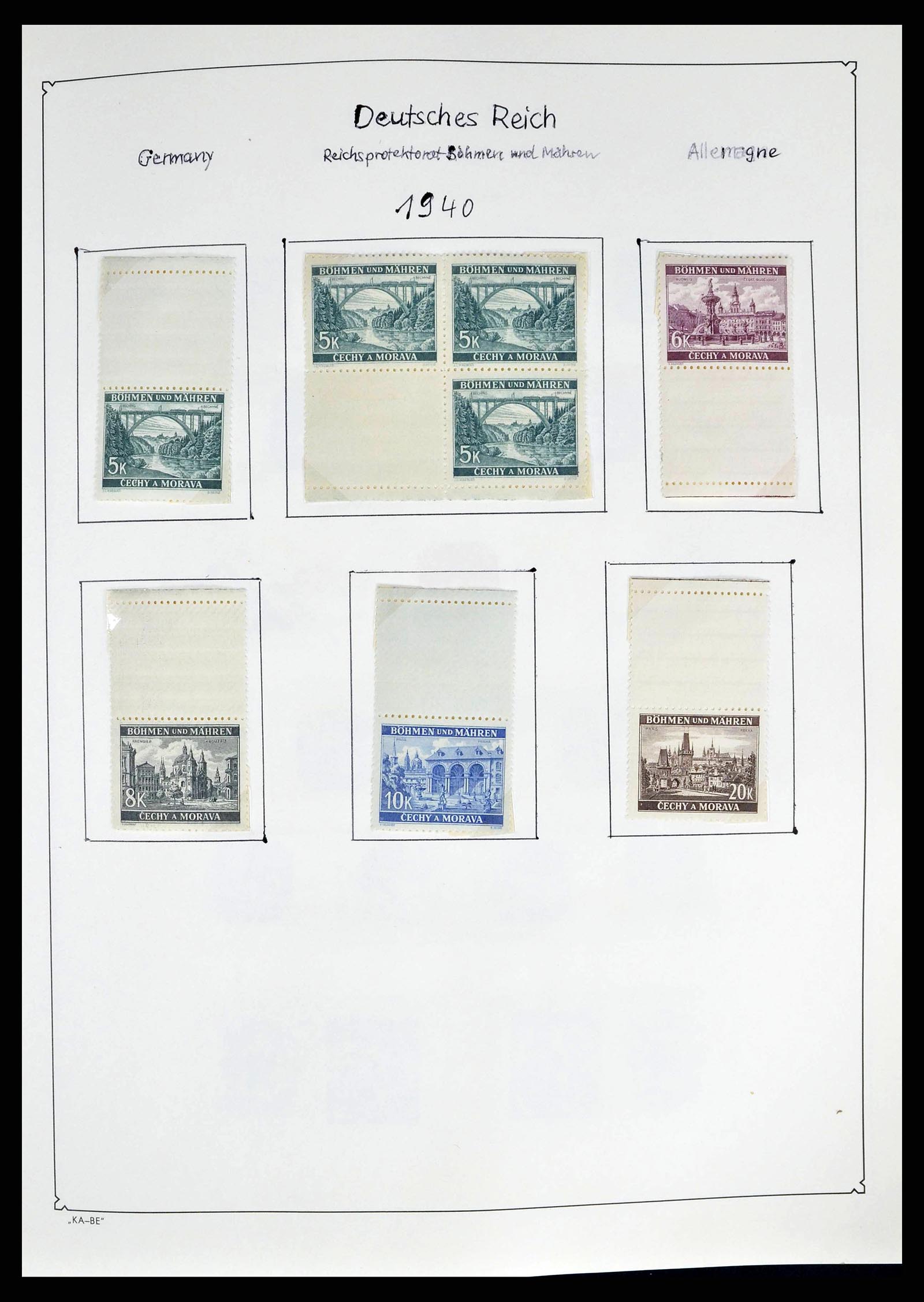 38812 0048 - Postzegelverzameling 38812 Tsjechoslowakije 1918-1990.