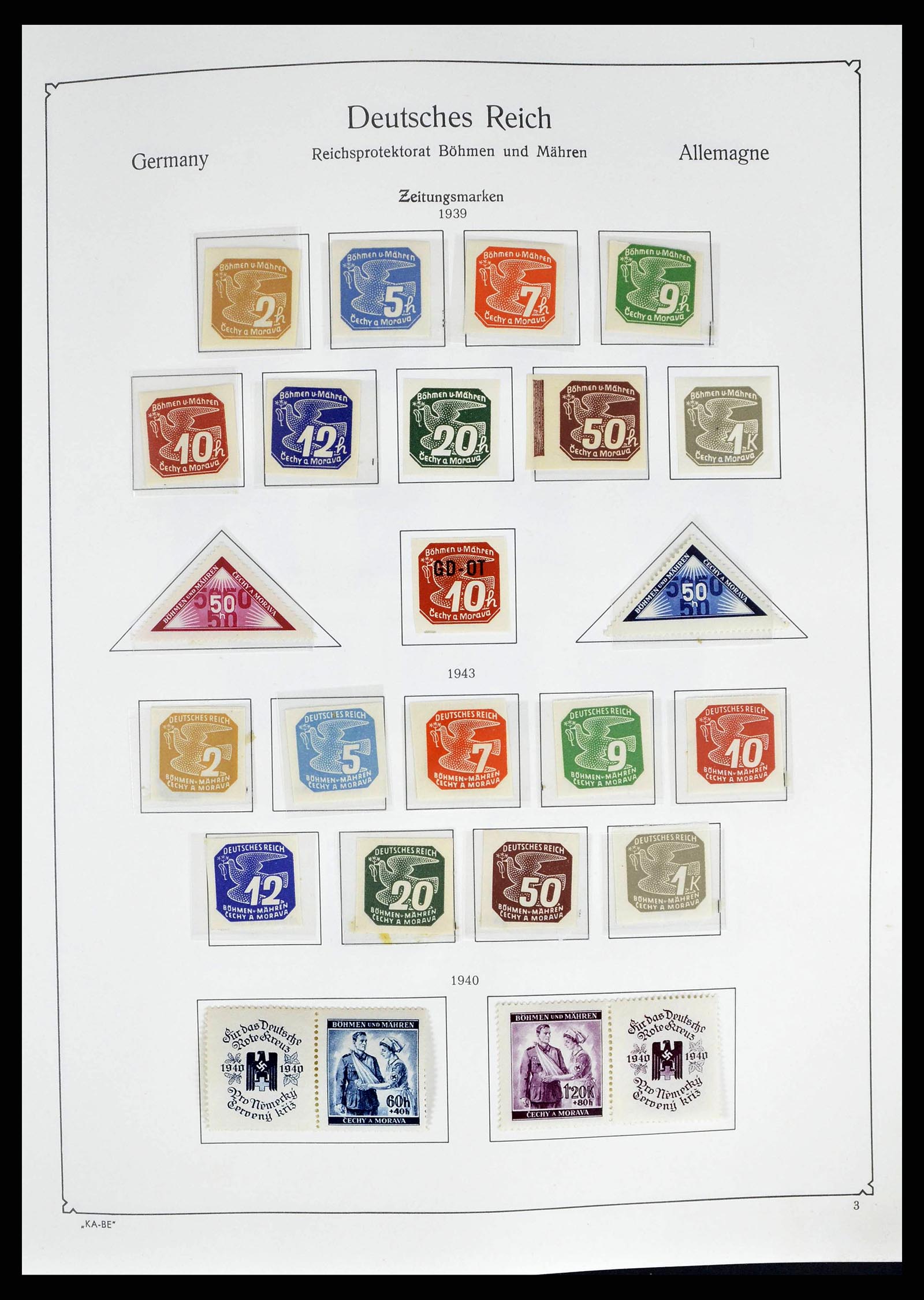 38812 0049 - Postzegelverzameling 38812 Tsjechoslowakije 1918-1990.