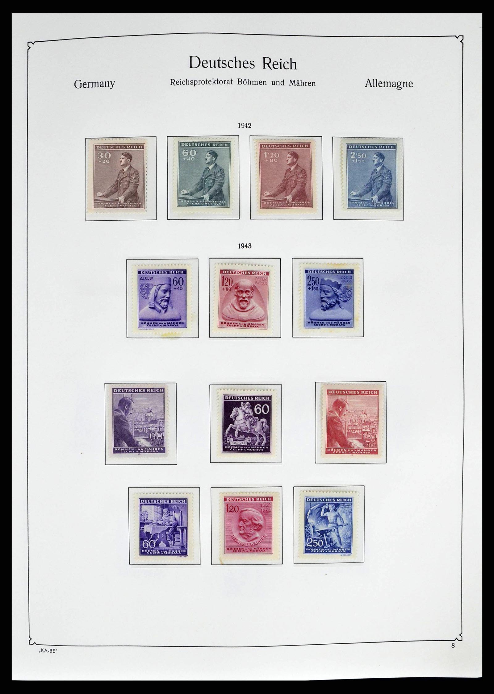 38812 0055 - Postzegelverzameling 38812 Tsjechoslowakije 1918-1990.